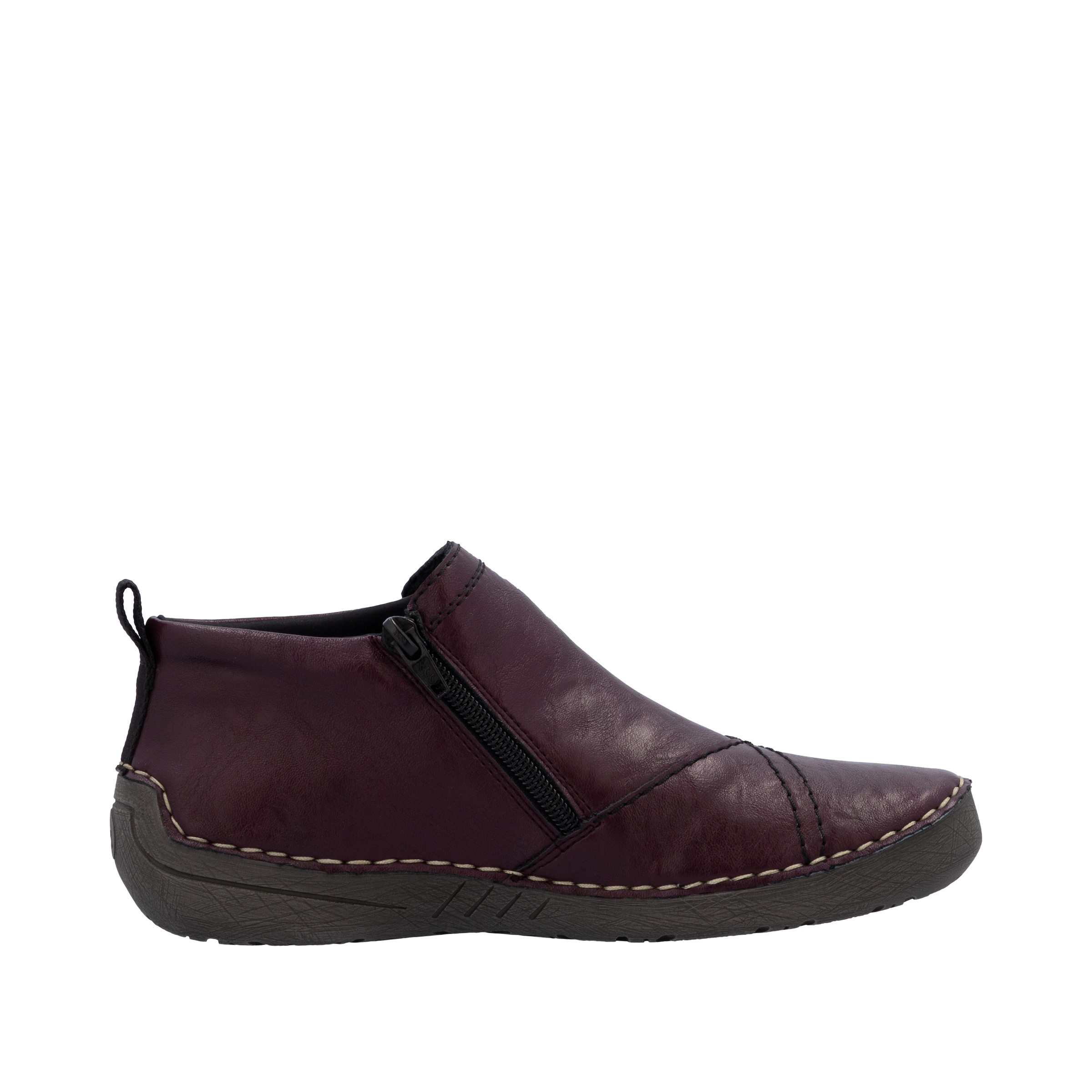 Rieker Bottines à enfiler  Boots casual, bottines, boots à enfiler avec fermeture éclair intérieure