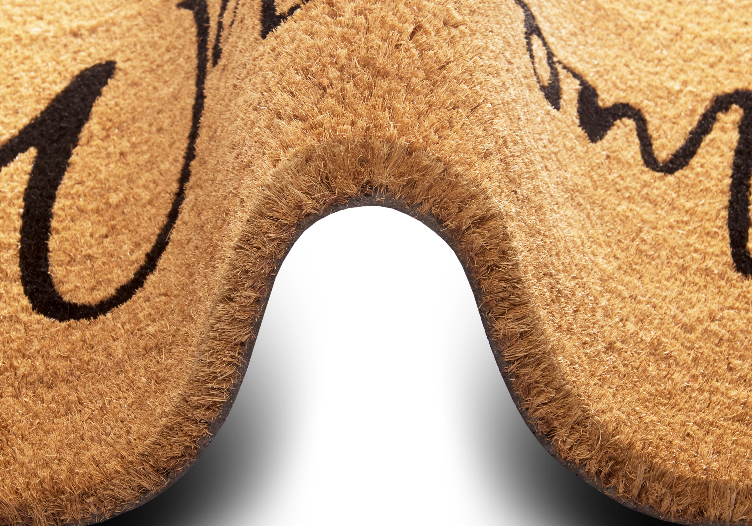 HANSE Home Fussmatte »Welcome, Türmatte«, rechteckig, 15 mm Höhe, Kokos, Schmutzfangmatte, Outdoor, Rutschfest, Innen, Kokosmatte, Flur