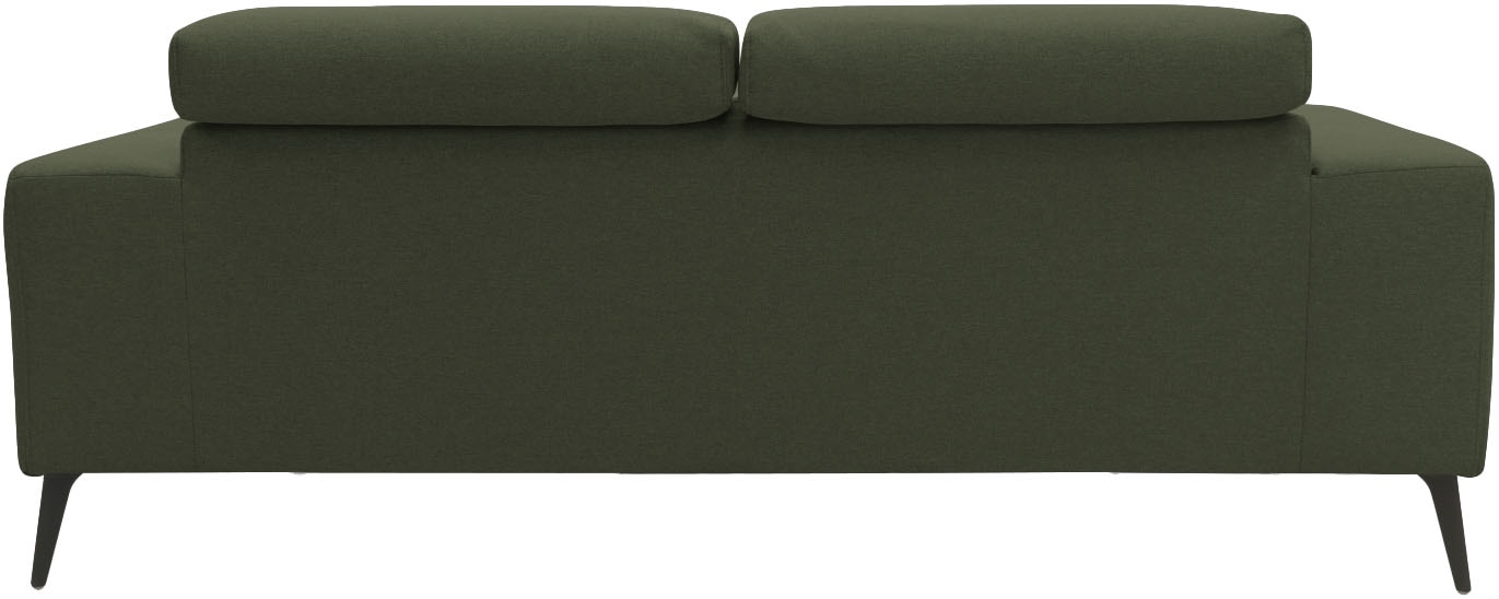 DOMO collection 2-Sitzer »Trento, mit Kufenfuss oder Einzelfuss«, wahlweise mit Kopfteilverstellung und in zwei Grössen erhältlich