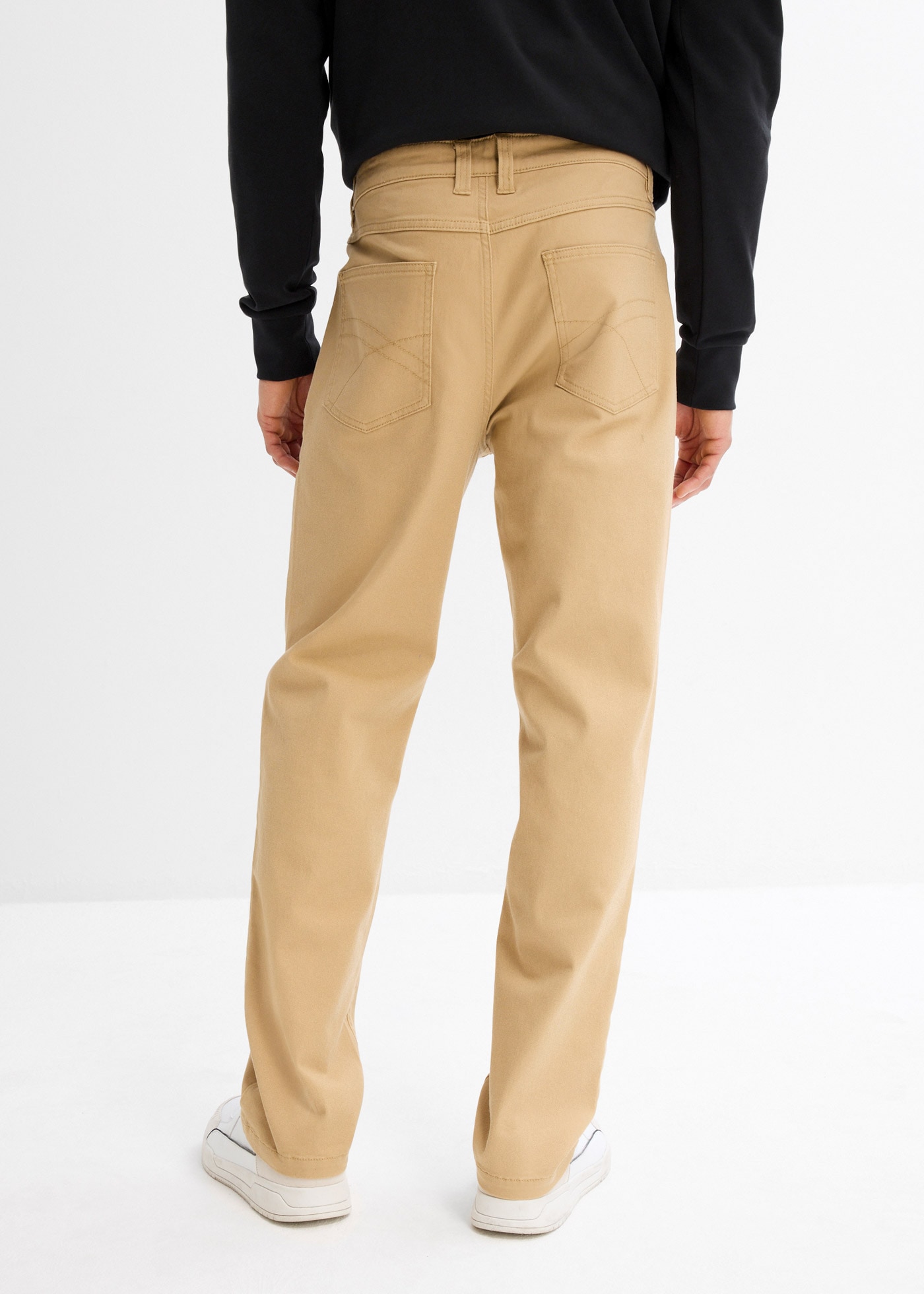 bonprix Stretch-Hose »Classic Fit Stretch-Hose, Straight«  Five-Pocket-Design, mit Eingrifftaschen, Gesässtaschen und Coinpocket