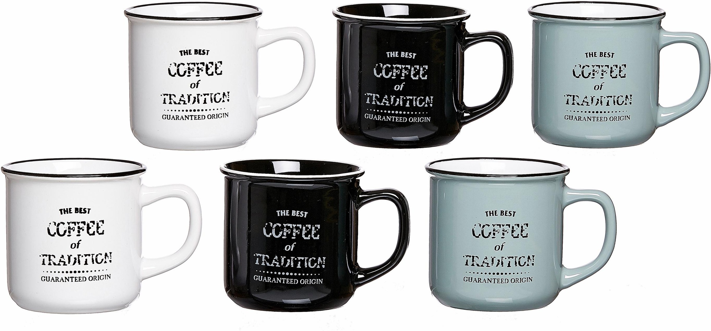 Becher "Best Coffee" (6-tlg.)