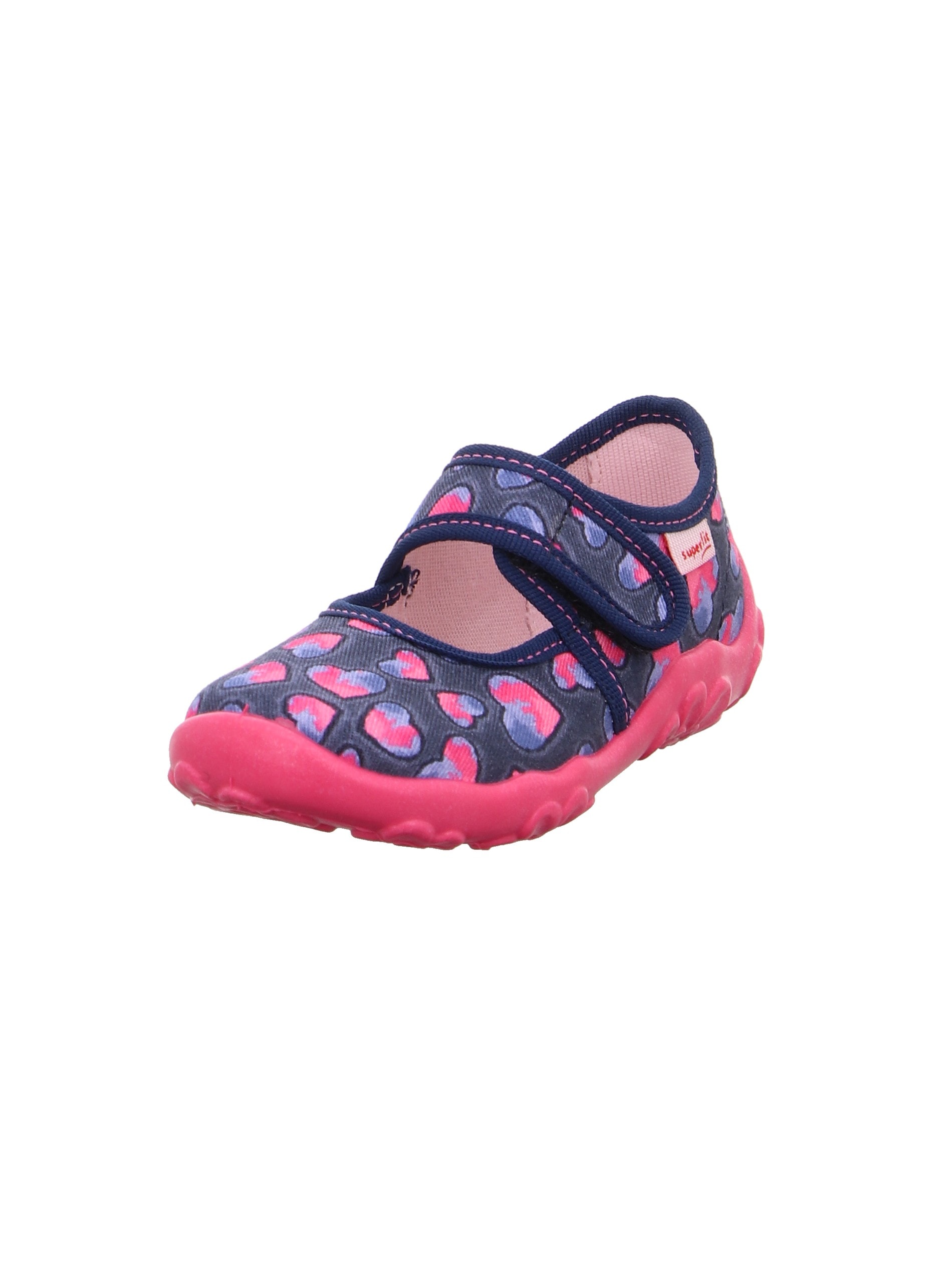 Image of Superfit Hausschuh "BONNY, WMS: mittel" Klettschuh, in WMS: Weite mittel, Grössenschablone zum Download