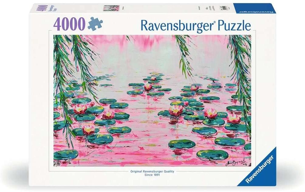 Ravensburger Puzzle »Pink Water Lilies«, (4000 tlg.)