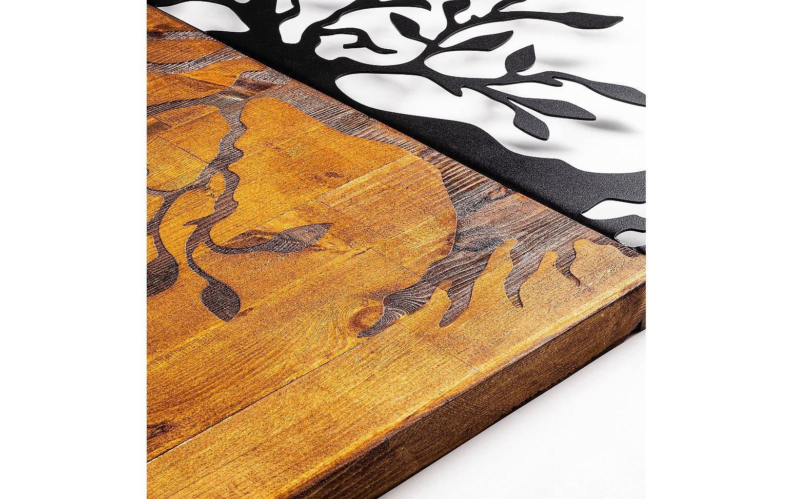 Wanddekoobjekt »Wallxpert Tree 58 x 58 cm«