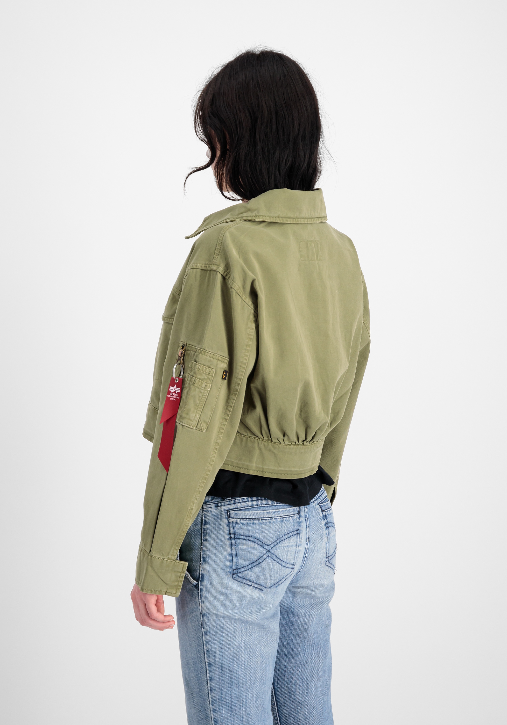 Alpha Industries Veste bomber »Deck Jacket Cropped Wmn«