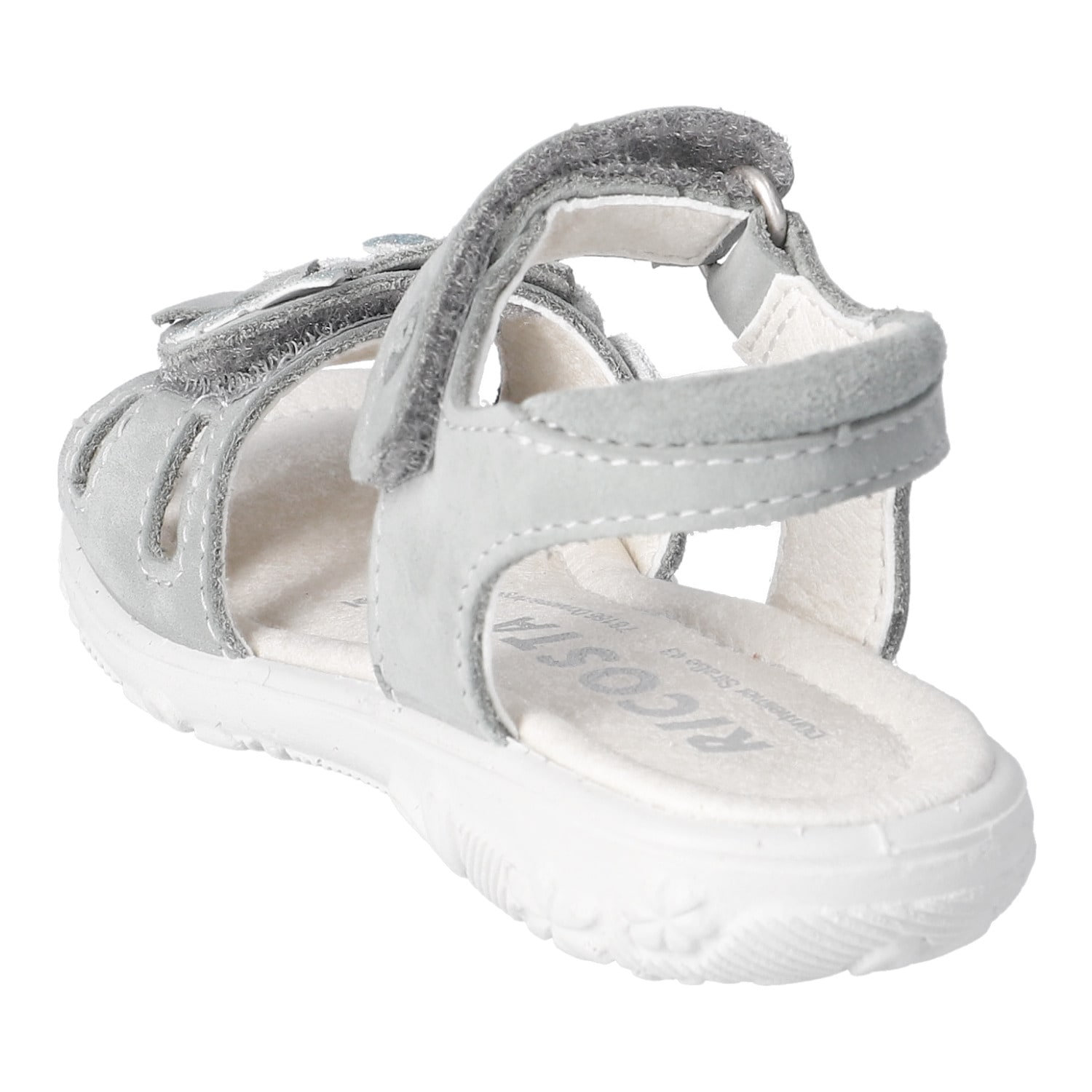 Ricosta Sandale »Mirella«  Chaussure à scratch avec décoration, gabarit de taille à télécharger