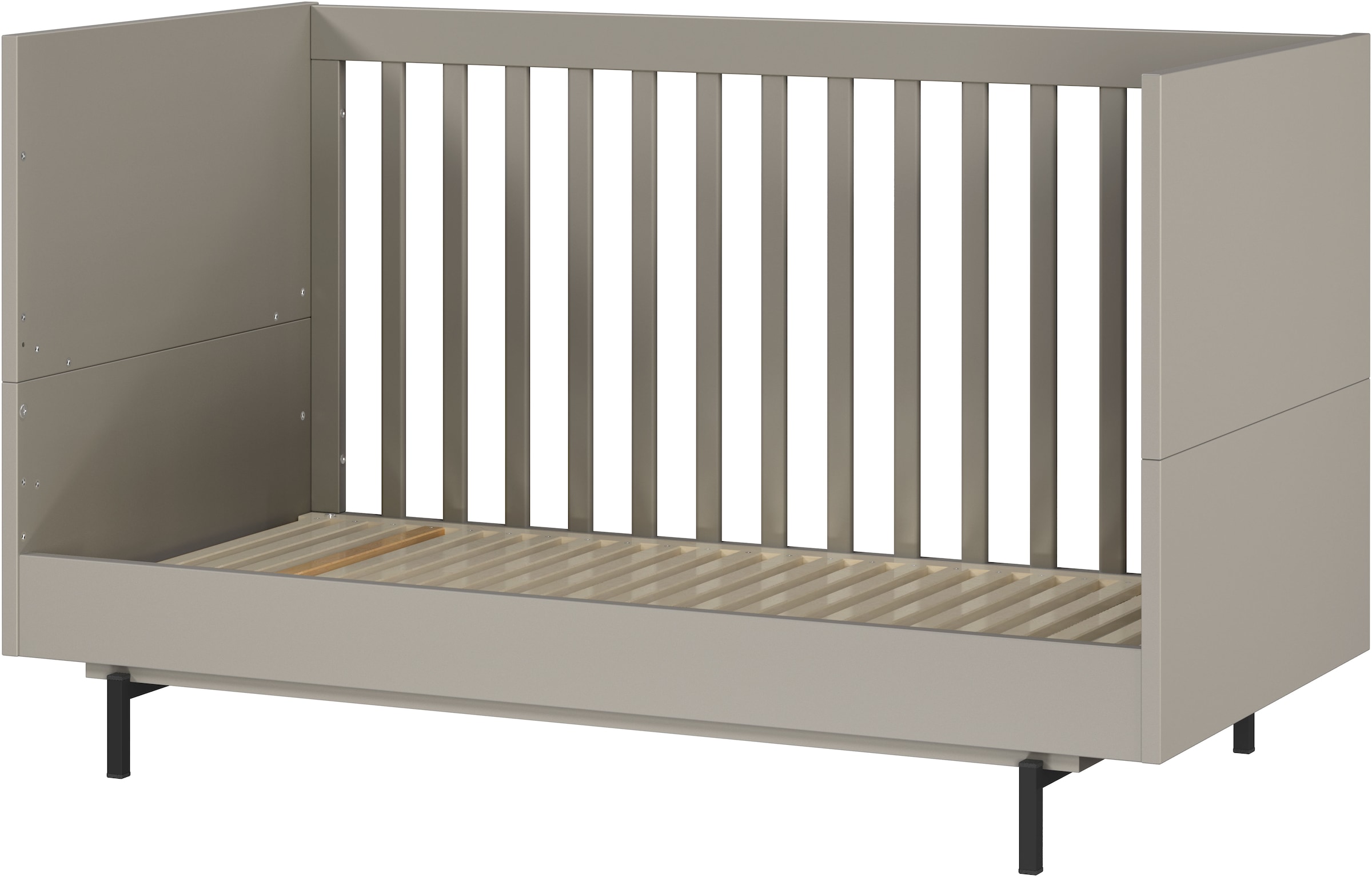 GERMANIA Lit d'enfant »Tomino in 2 Ausführungen« Set, 2 cuis tlg. inkl. Umbauseiten, B/H/T 144/87/75 cm, belastbar bis 100 kg