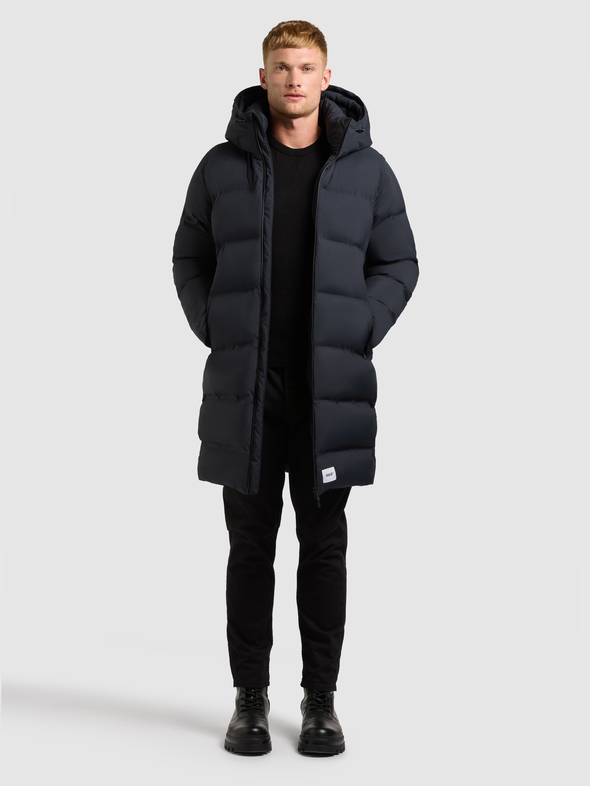 khujo Manteau matelassé »CAIUS3« mit praktischem 2-Wege-Reissverschluss