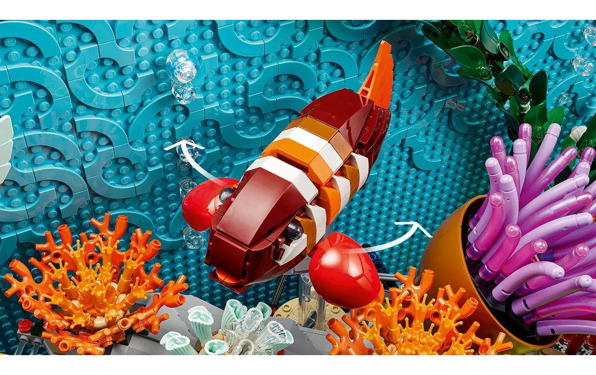 LEGO® Konstruktionsspielsteine »Tropisches Aquarium 10366 4154 Teile«