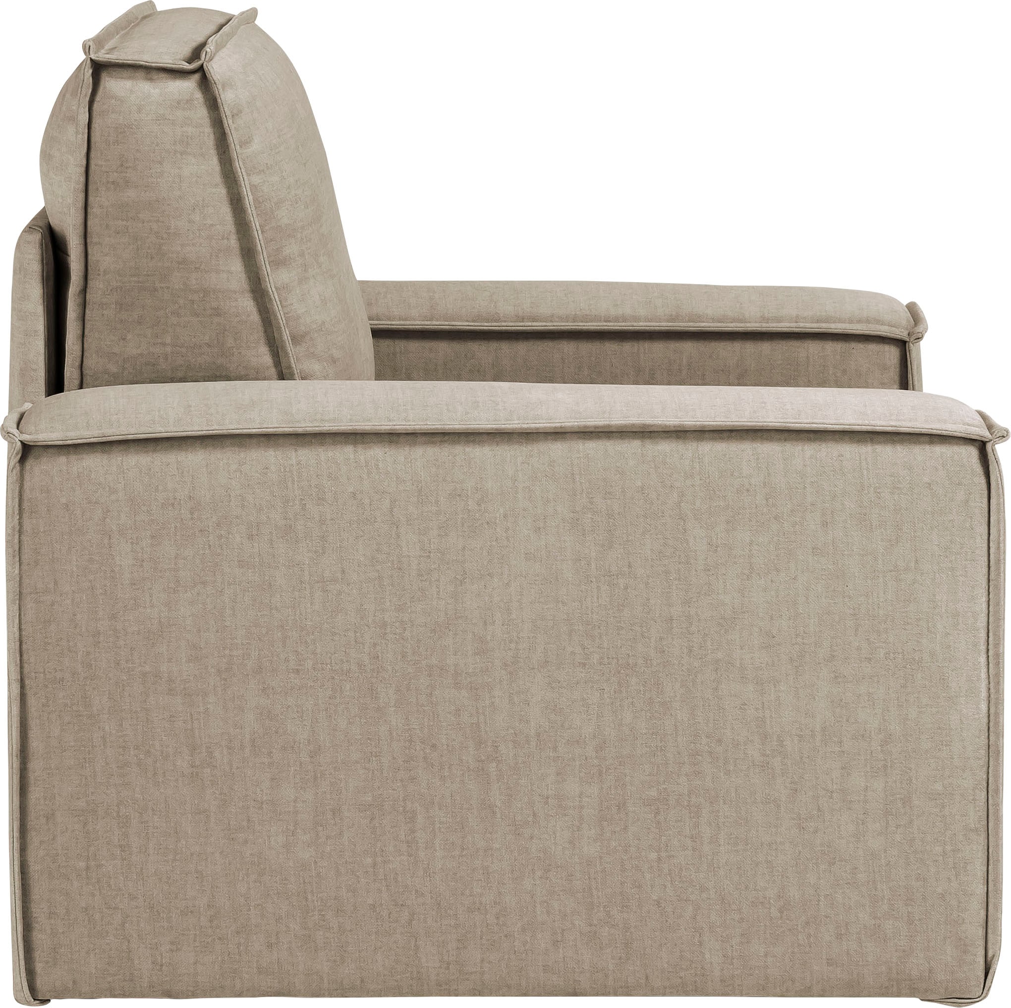 GOODproduct Fauteuil »SHERWOOD Samtvelours Love-Seat« compatible avec la série de coussins SHERWOOD