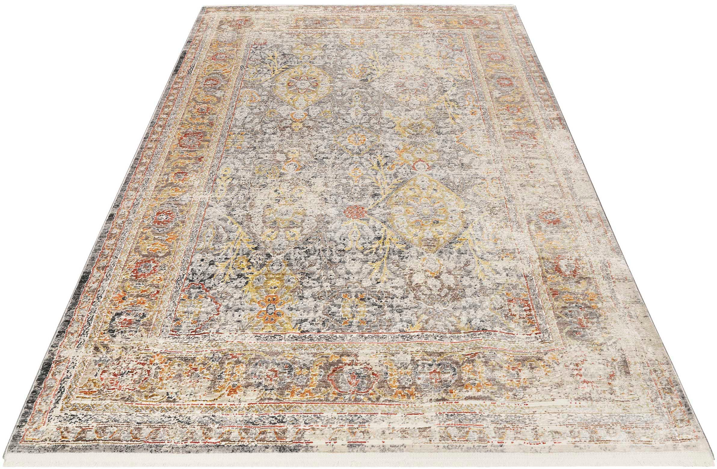Image of Wecon home Teppich "SoHo Fashion" rechteckig 7 mm Höhe Hoch-Tief-Struktur, Wohnzimmer