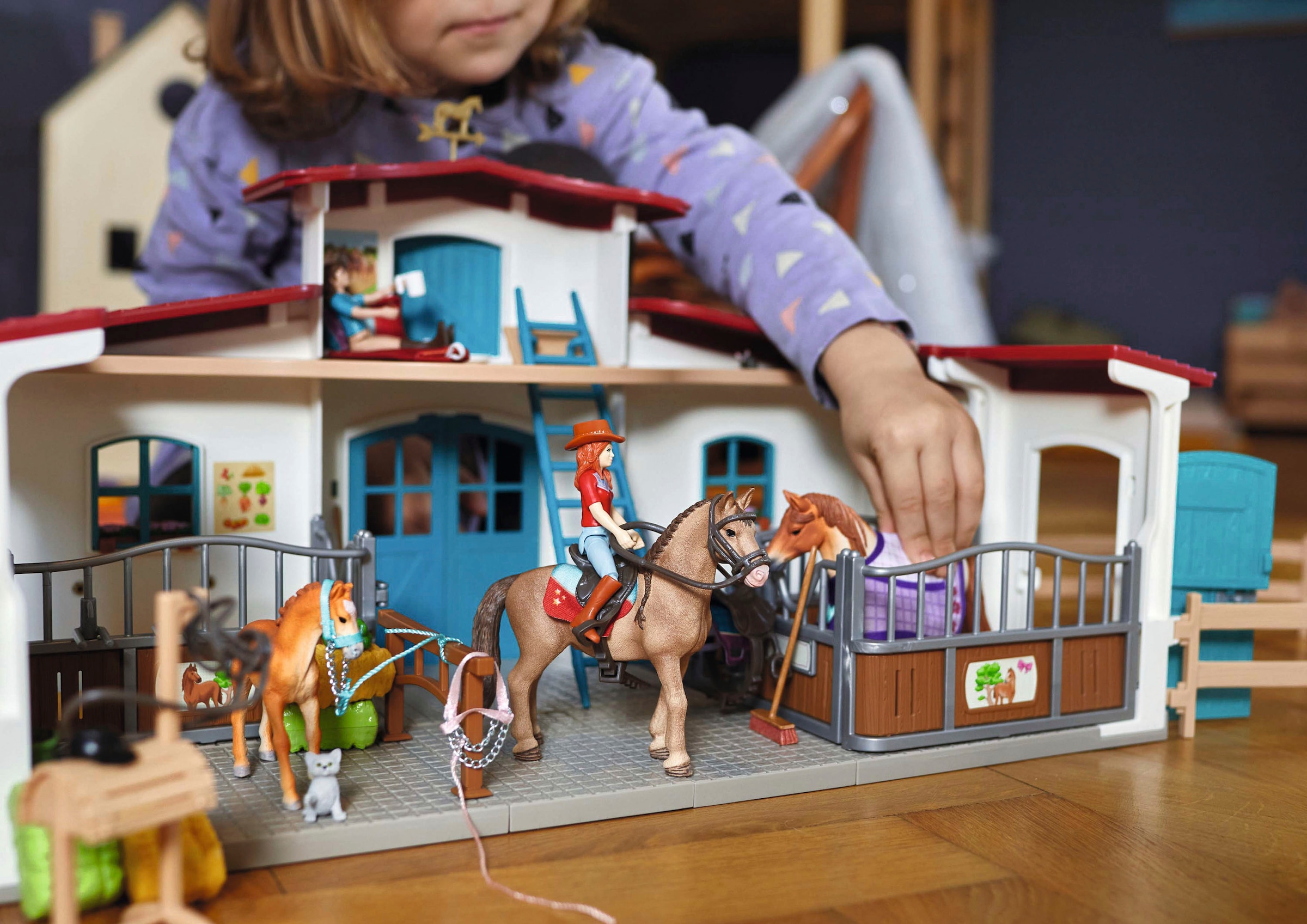 Schleich® Monde de jeu »HORSE CLUB, Reiterhof (42567)«