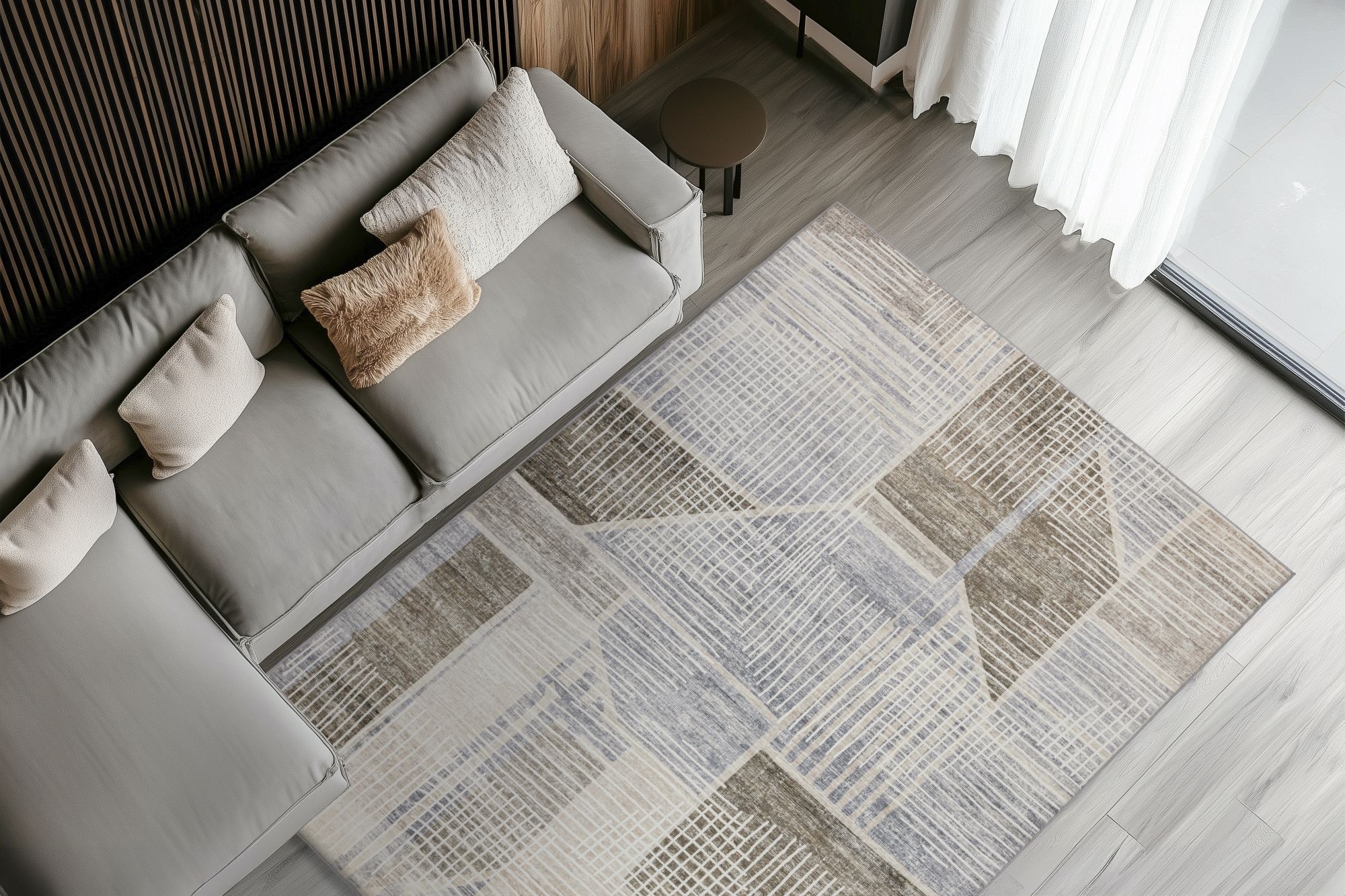 Obsession Tapis »Avantgarde 104« Rectangulaire 8 mm Höhe design moderne, lavable, intérieur et extérieur, balcon, terrasse