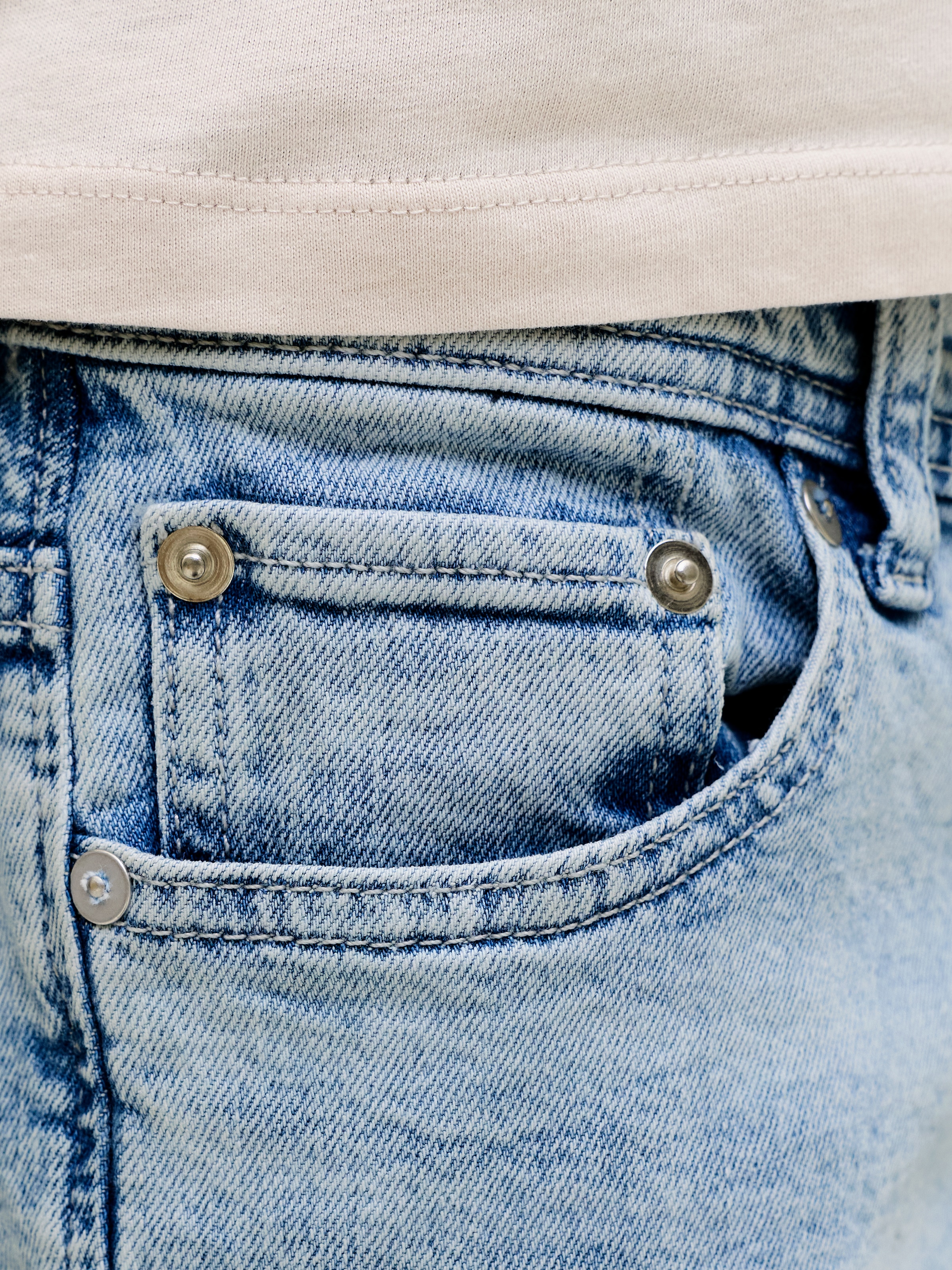 Jack & Jones Junior Short »JJIRICK bequem mit mittlerer Taille für Jungen«  unifarben, modisch, regular fit, Web,