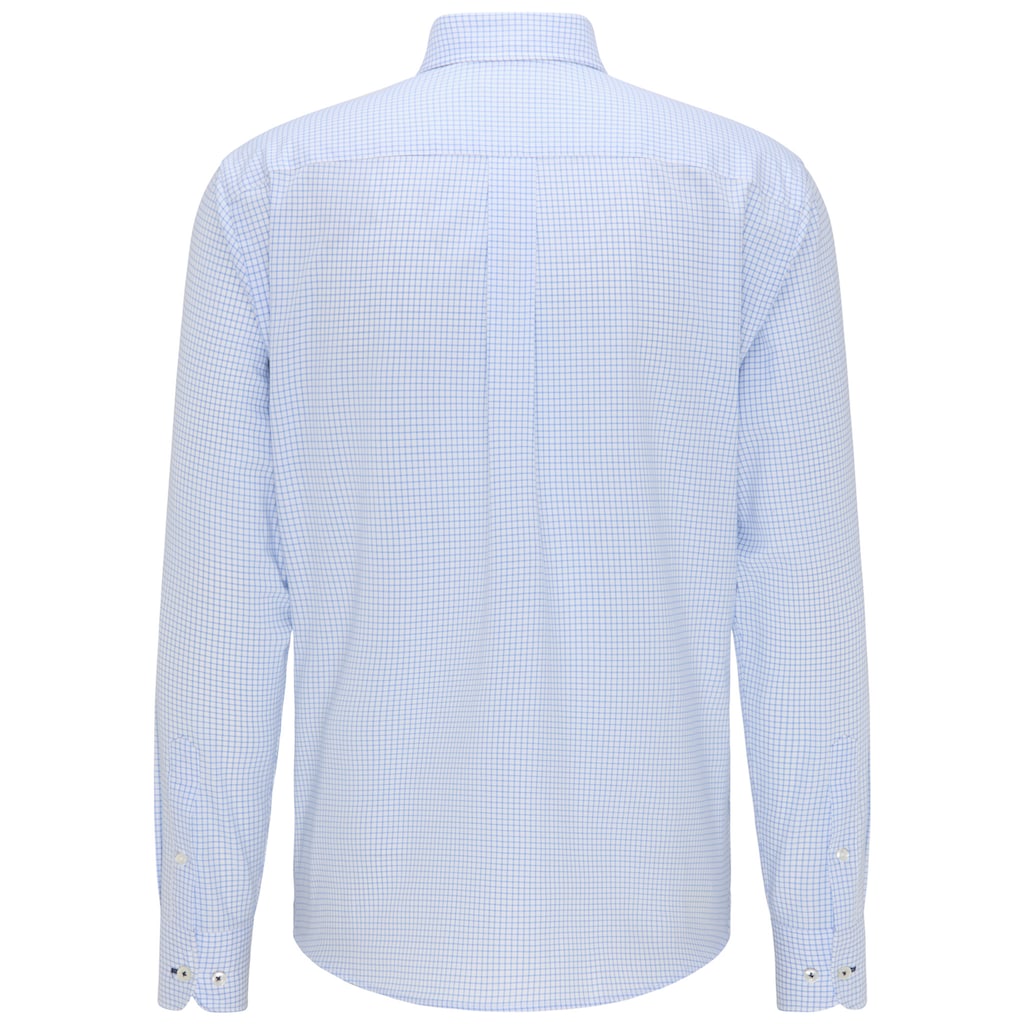 FYNCH-HATTON Langarmhemd, mit Button-Down-Kragen