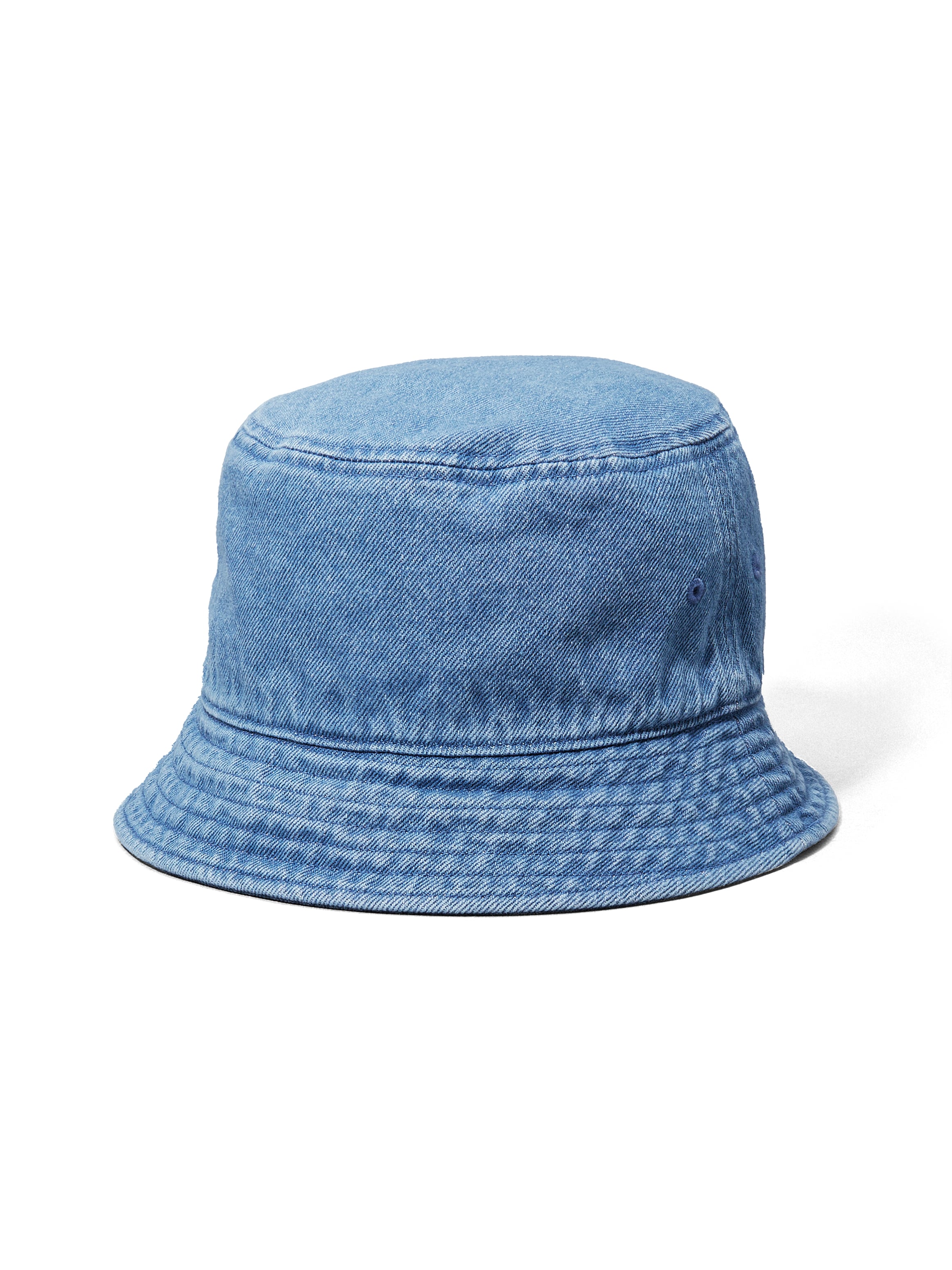 Calvin Klein Fischerhut »MONOLOGO EMBROIDERY DENIM BUCKET« Mit Markenlabel auf der Vorderseite