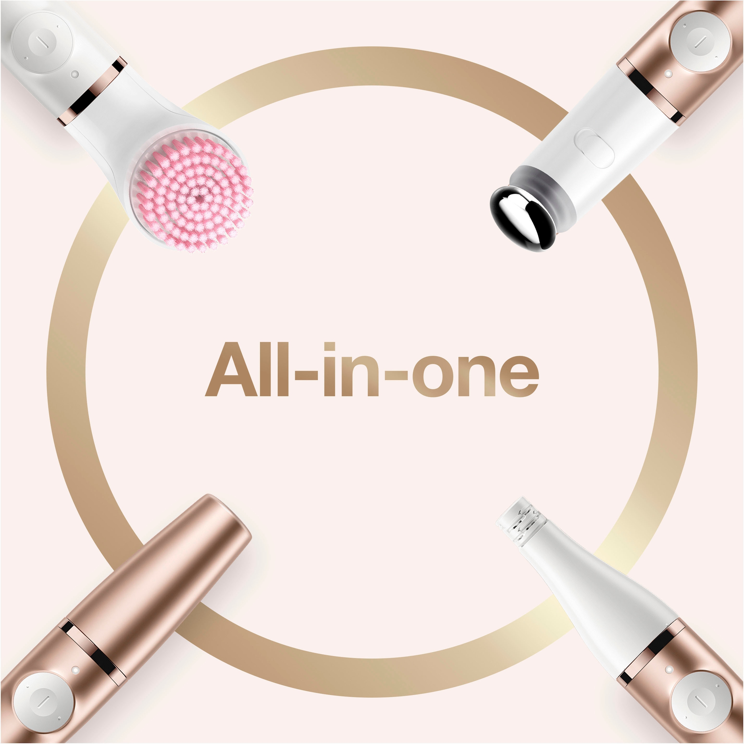 Braun Epilierer »FaceSpa Pro 921«, 2 St. Aufsätze, All-in-One Beauty-Gerät zur Gesichts-Epilation