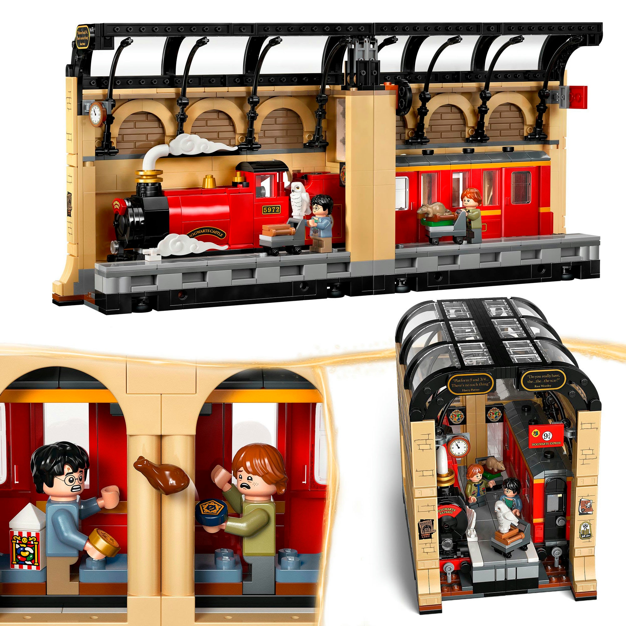 LEGO® Konstruktionsspielsteine »Buchstütze: Hogwarts Express (76450), LEGO Harry Potter™« Made in Europe