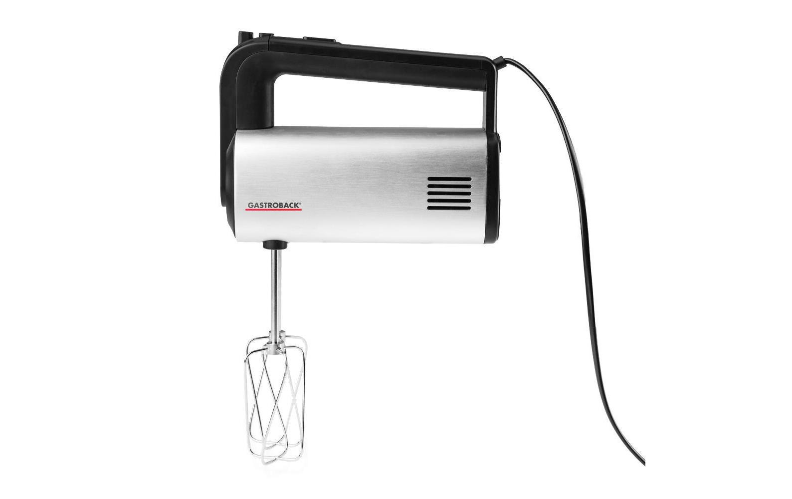 Image of Gastroback Handmixer "Design Pro Silberfarben Schwarz" 500 W