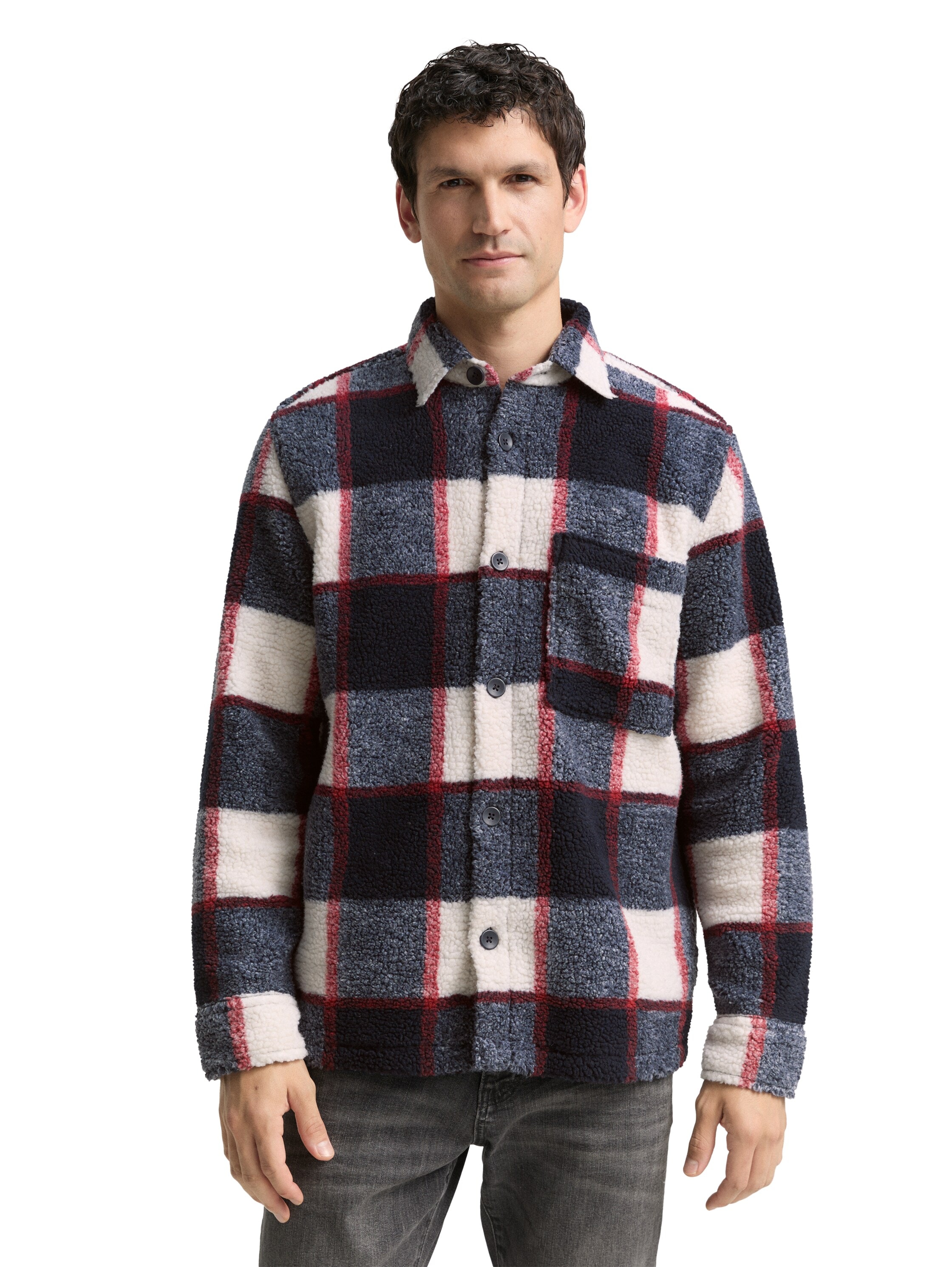 Image of TOM TAILOR Langarmhemd mit Brust Tasche