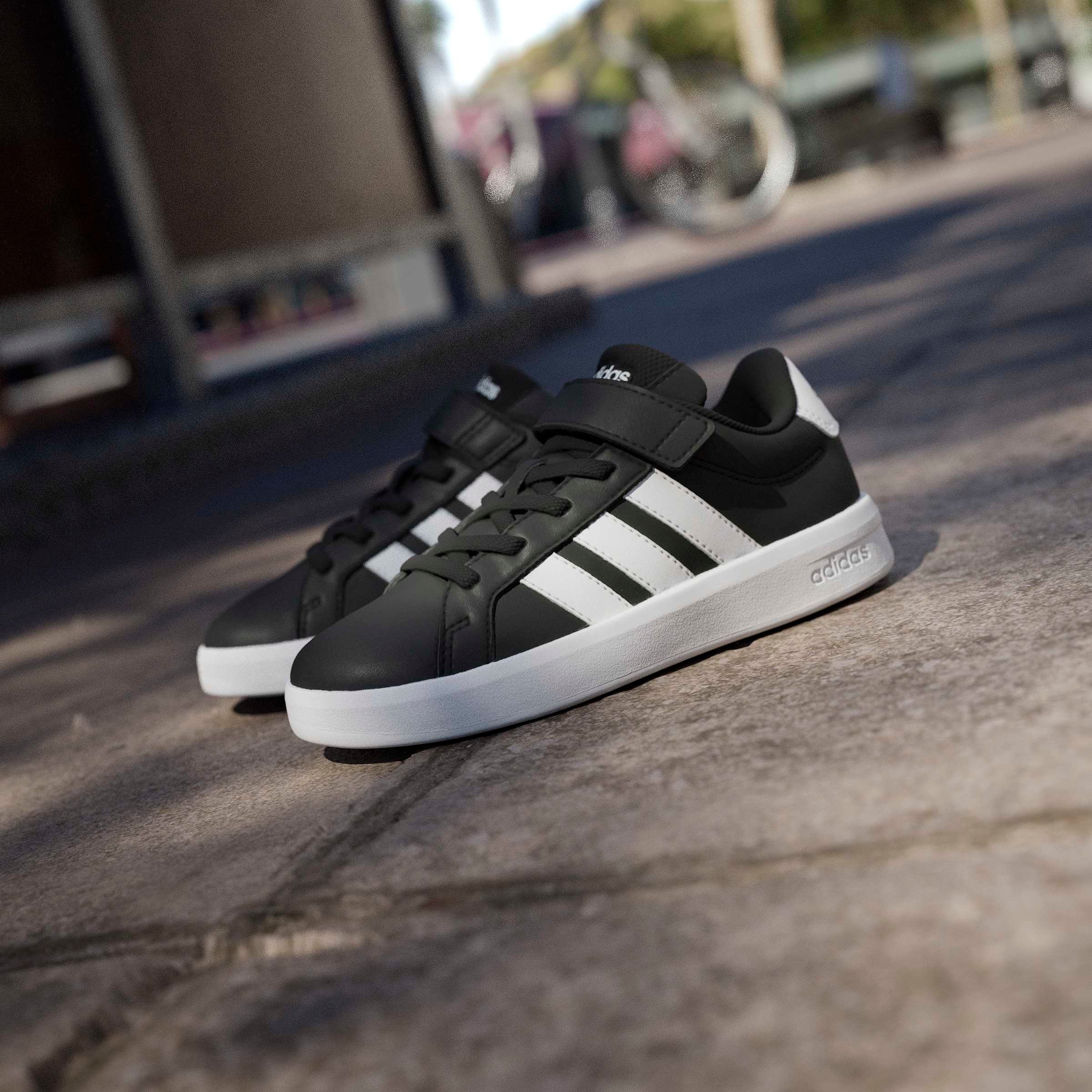 adidas Sportswear Sneakers »GRAND COURT 3.0  FÜR KINDER«  avec fermeture à scratch, pour enfants