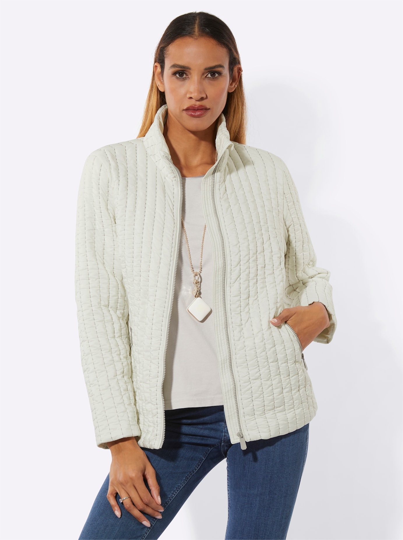 creation L Veste matelassée sans capuche