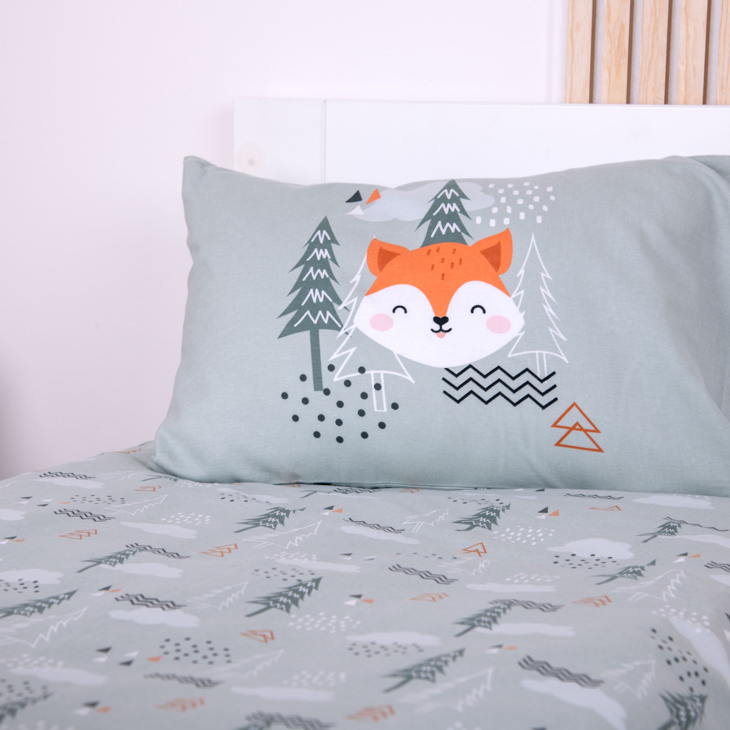 Baby Best Babybettwäsche »babybest Nordic Forest« 2 Stk. mit tollem Wendemotiv