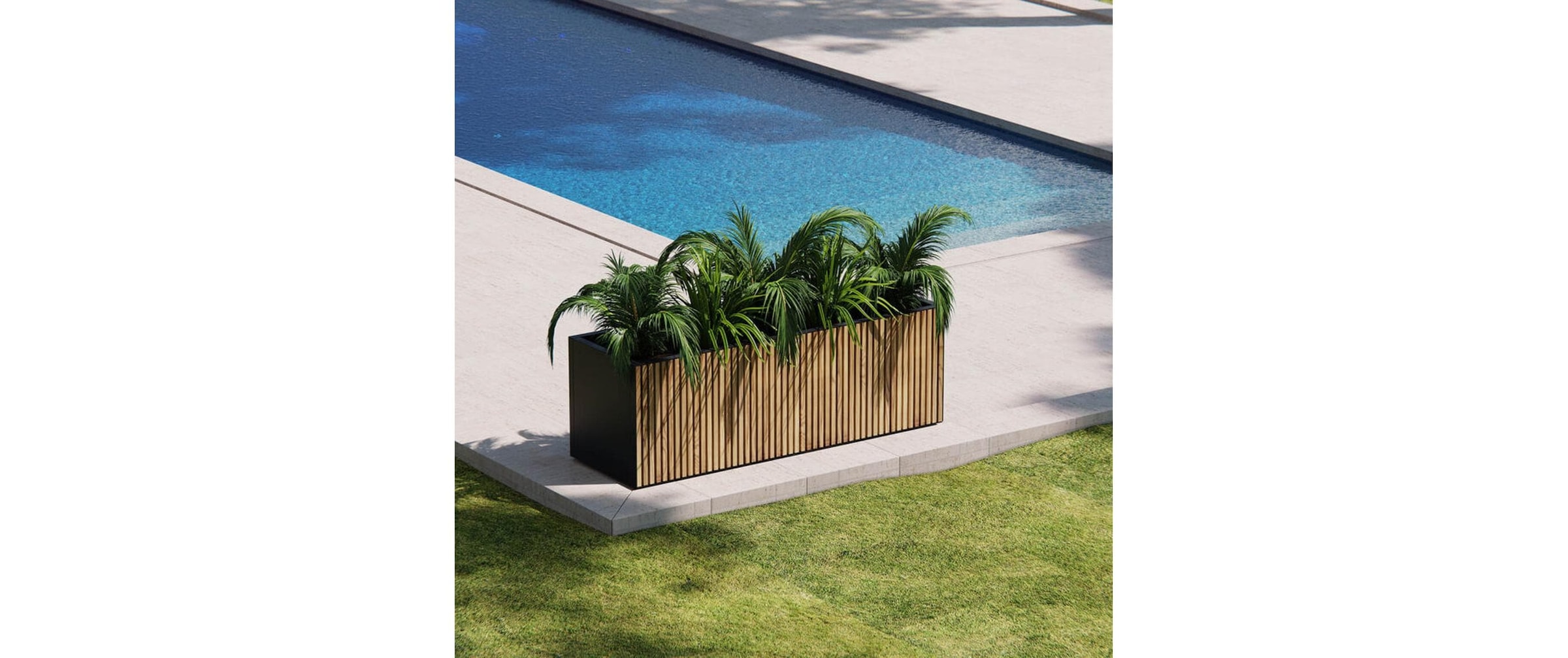 Herstera Garden Pflanzkübel »Holz 100 x 50 x 50 cm«