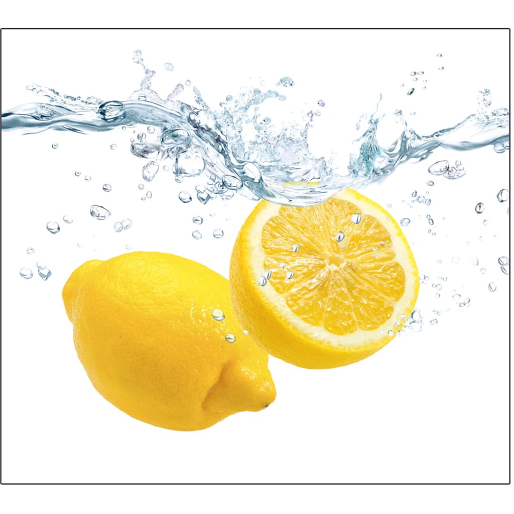 Zeller Present Herdblende-/Abdeckplatte »Lemon Splash«, (1 tlg.)