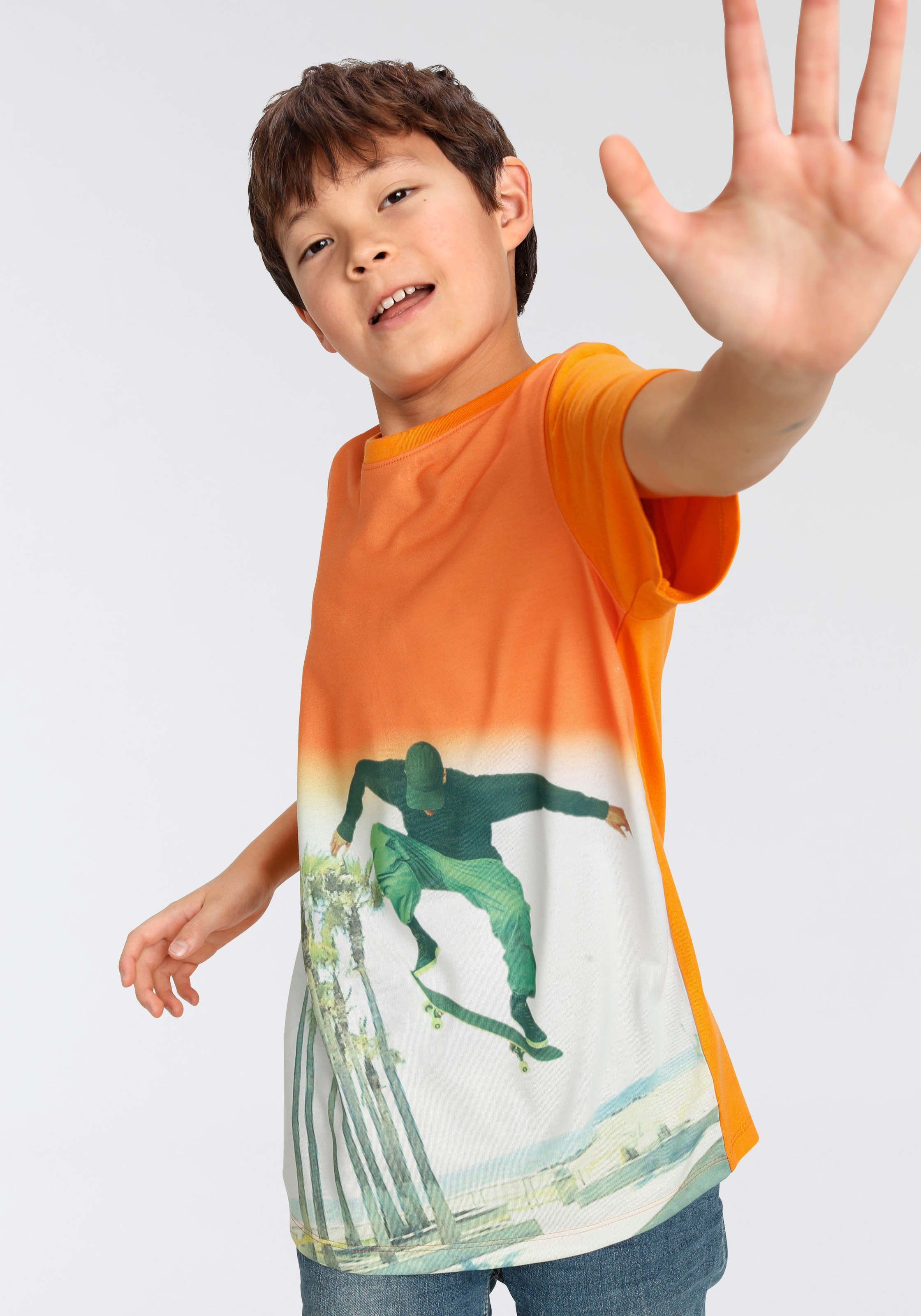 KIDSWORLD T-Shirt »SKATER«, auf Fotodruck versandkostenfrei