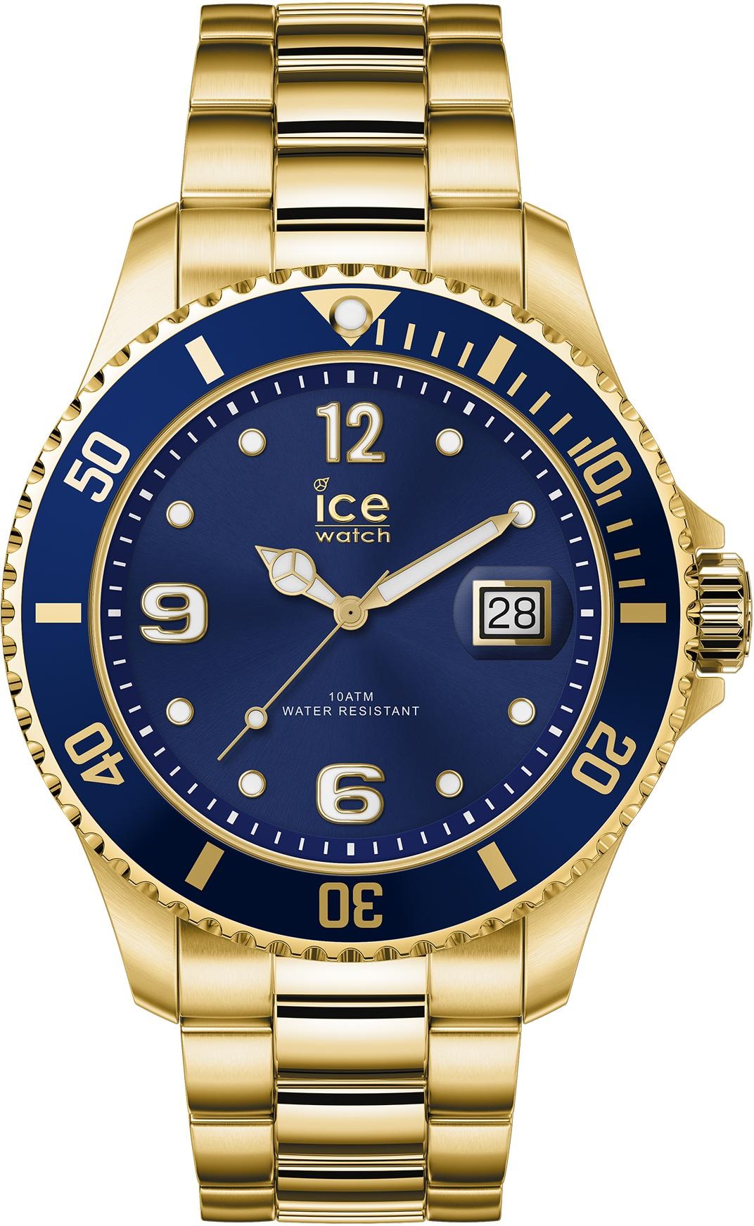 Image of ice-watch Quarzuhr »ICE steel - Goldfarben blue - Large - 3H, 16762« bei Ackermann Versand Schweiz