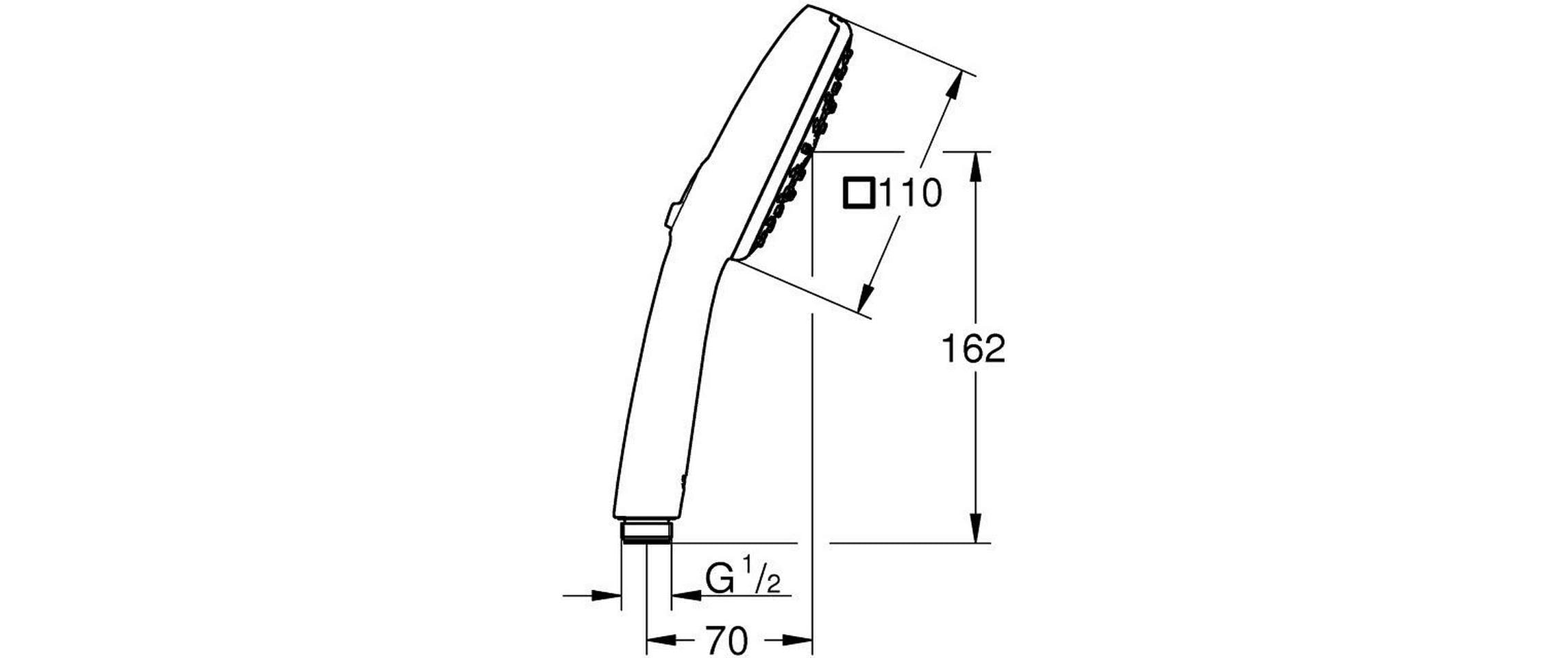 Grohe Handbrause »Vitalio Comfort 110«