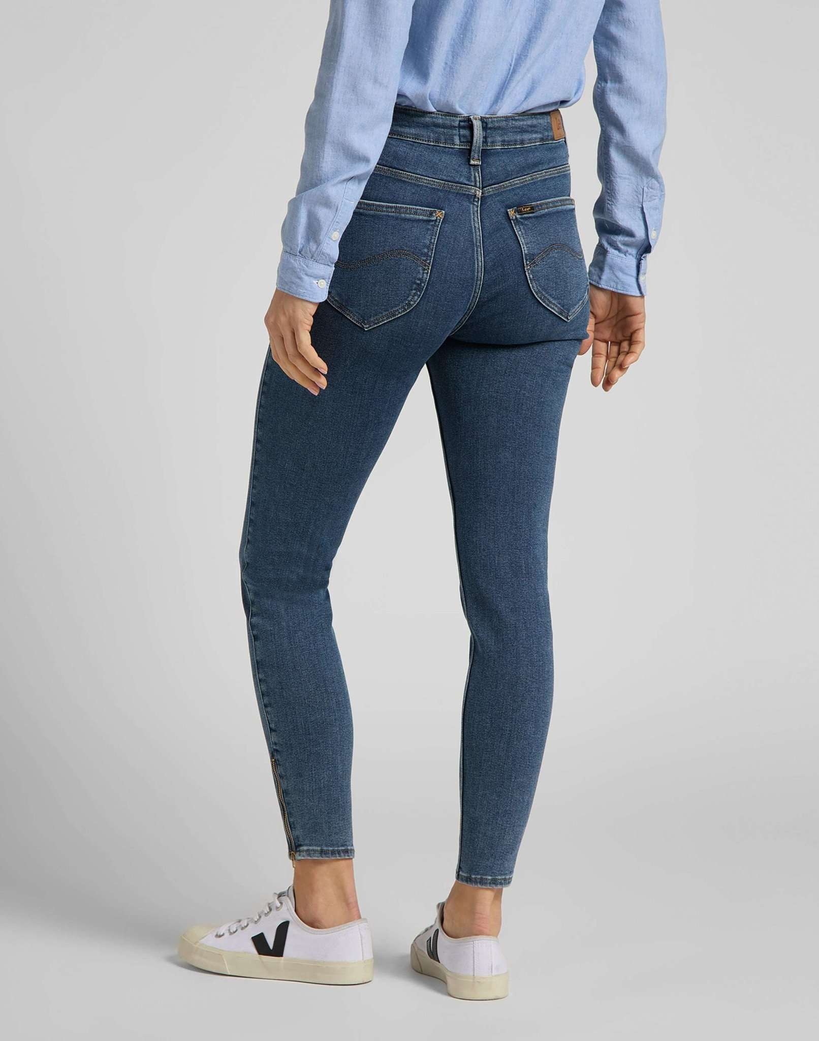 Lee® Skinny-fit-Jeans »Lee Jeans Skinny Fit Scarlett High Zip«