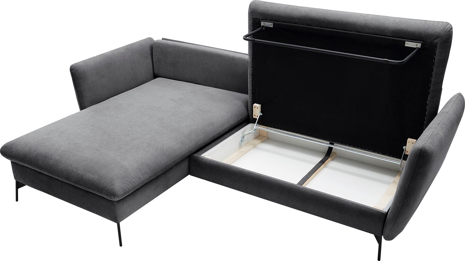 andas Ecksofa »LIVORNO,258 cm, L-Form,«