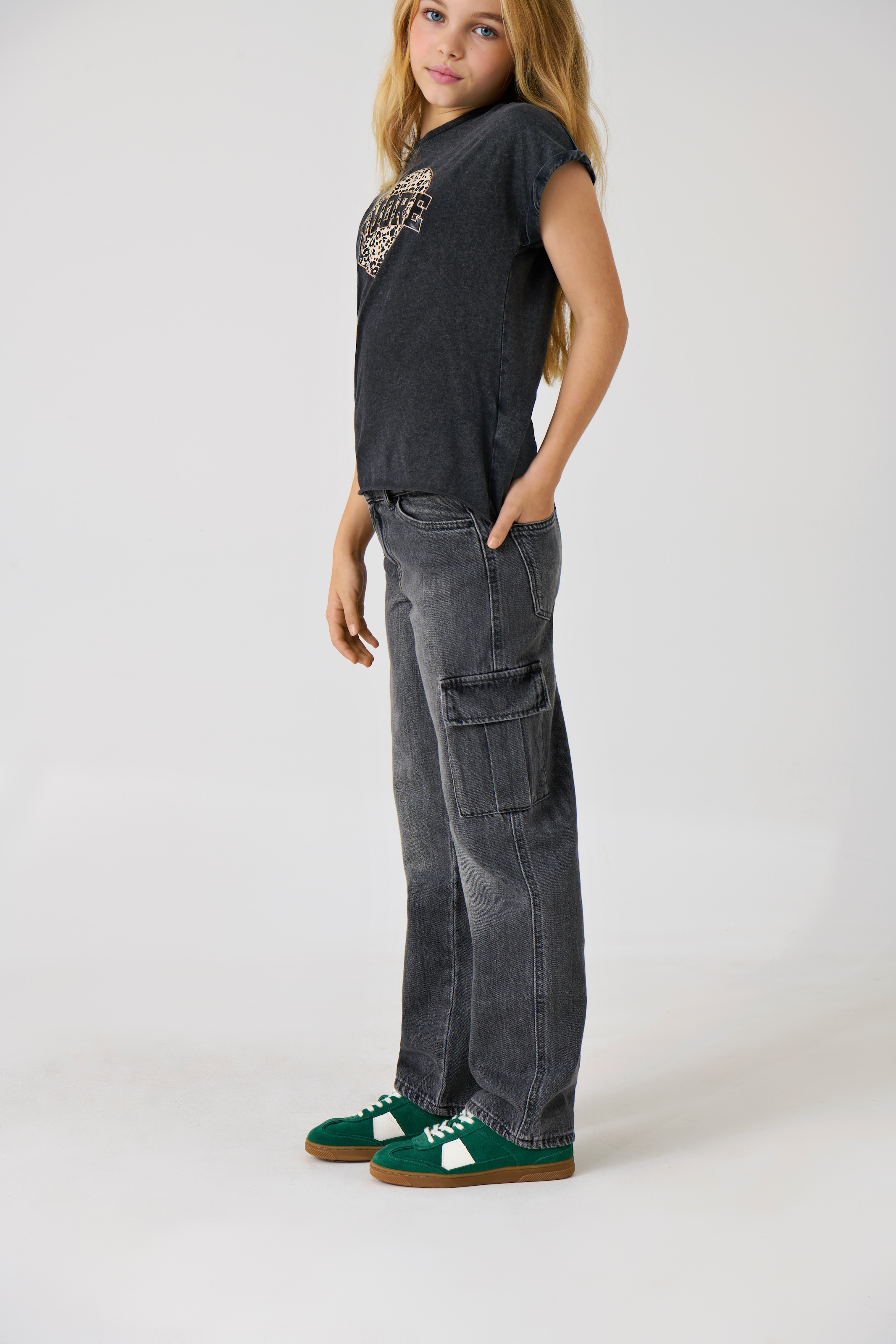 KIDS ONLY Jeans cargo »KOGHARMONY WIDE CRGO CARROT AZG414 NOOS«