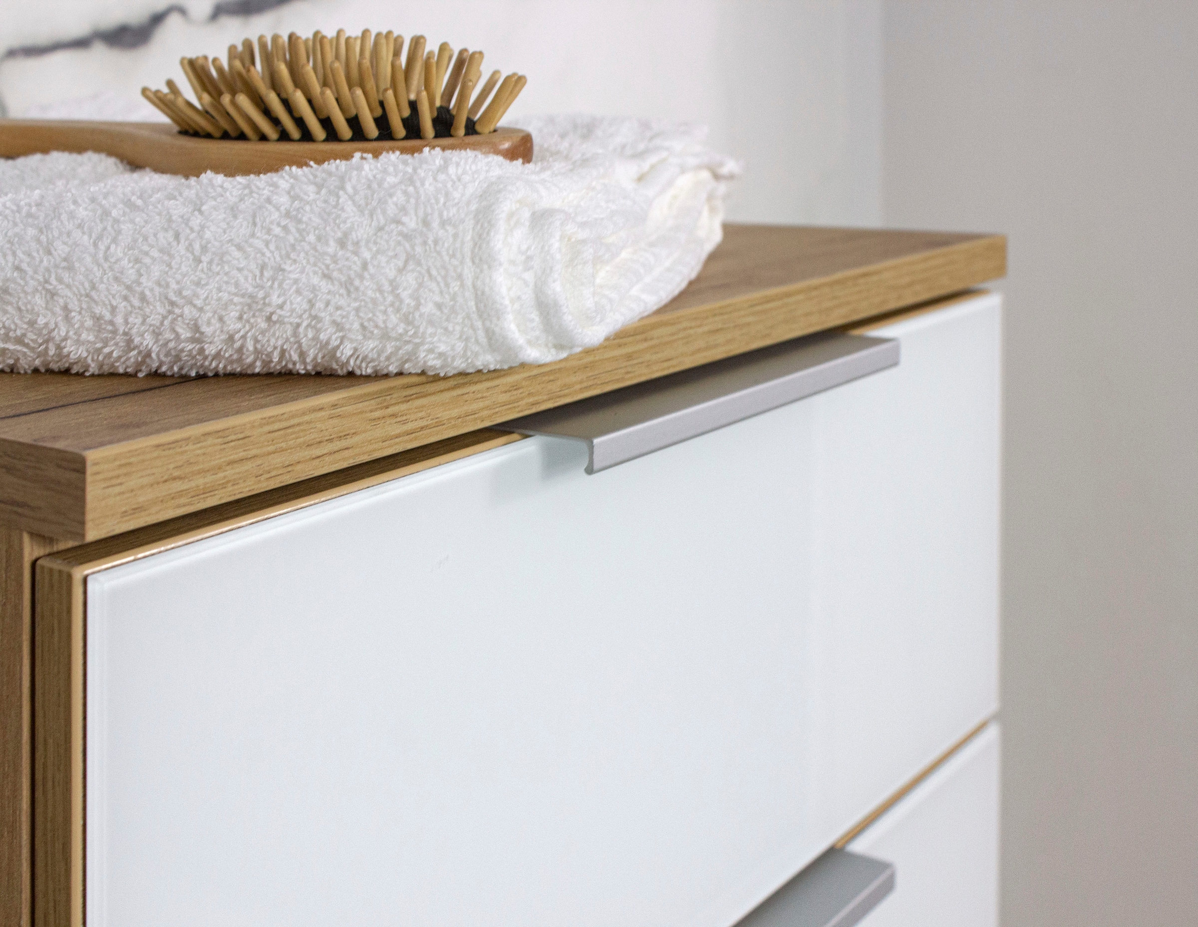 GERMANIA Unterschrank »Avino«, Breite 39 cm, Glasfronten, Soft-Close-Funktion