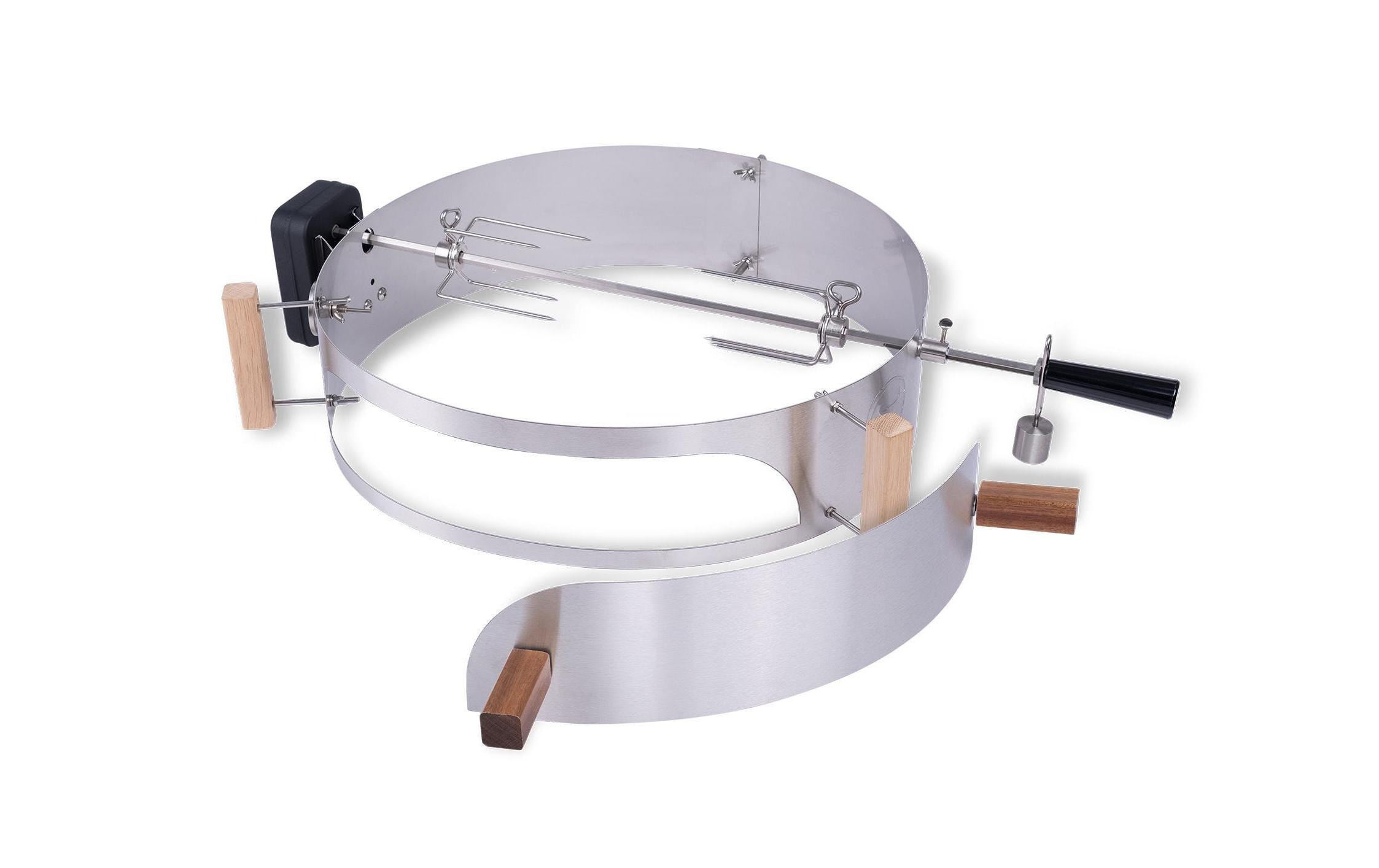 Image of Grillplattenaufsatz "Grillaufsatz Rotisserie Ø 57 cm" Edelstahl