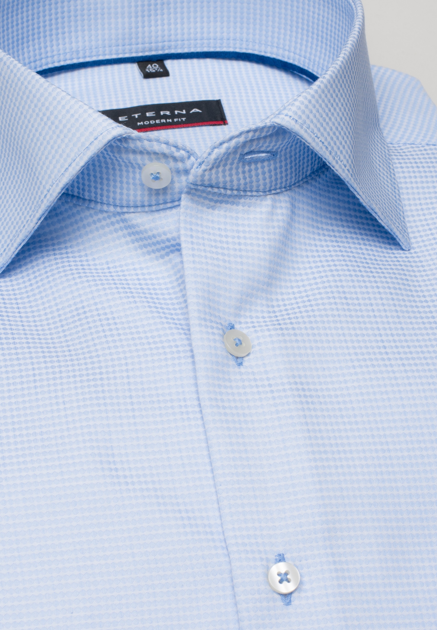 Eterna Langarmhemd »MODERN FIT« NON IRON (bügelfrei)