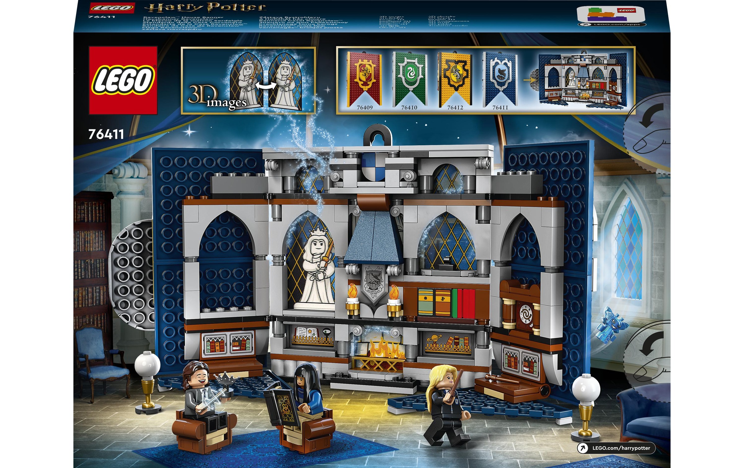 LEGO® Konstruktionsspielsteine »Ravenclaw«