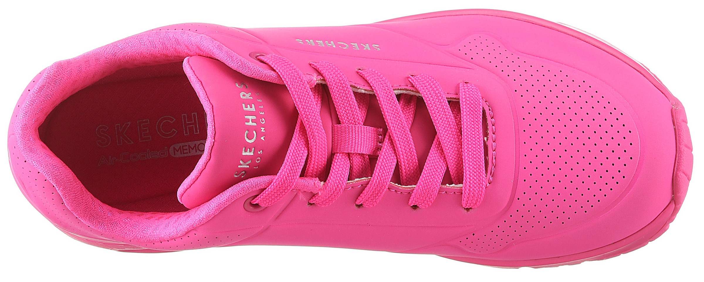 Skechers Plateausneaker »UNO-NIGHT SHADES«  , Keilsneaker, Chunky Sneaker, Schnürschuh mit Luftkissensohle