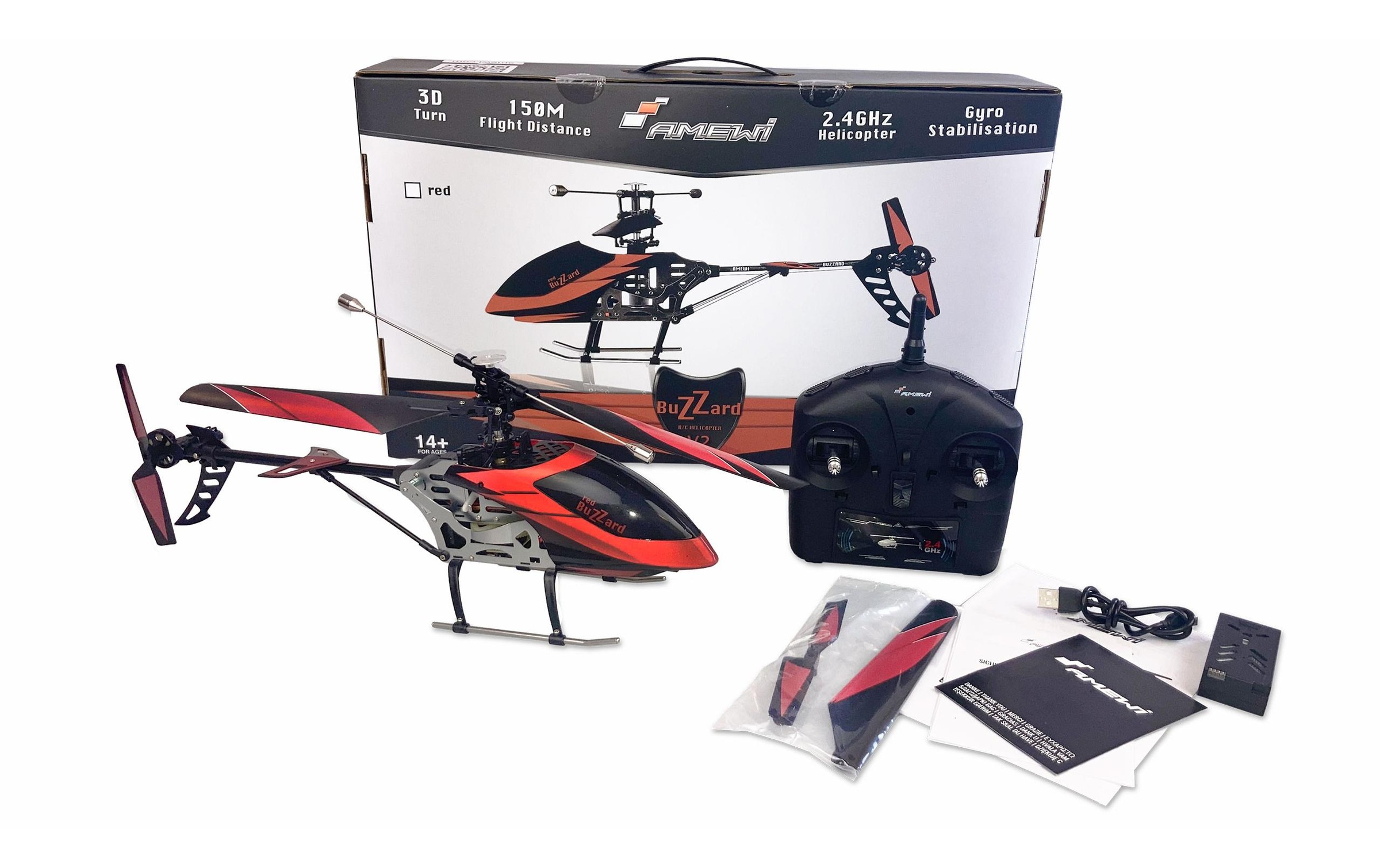 Amewi RC-Helikopter »Buzzard V2«
