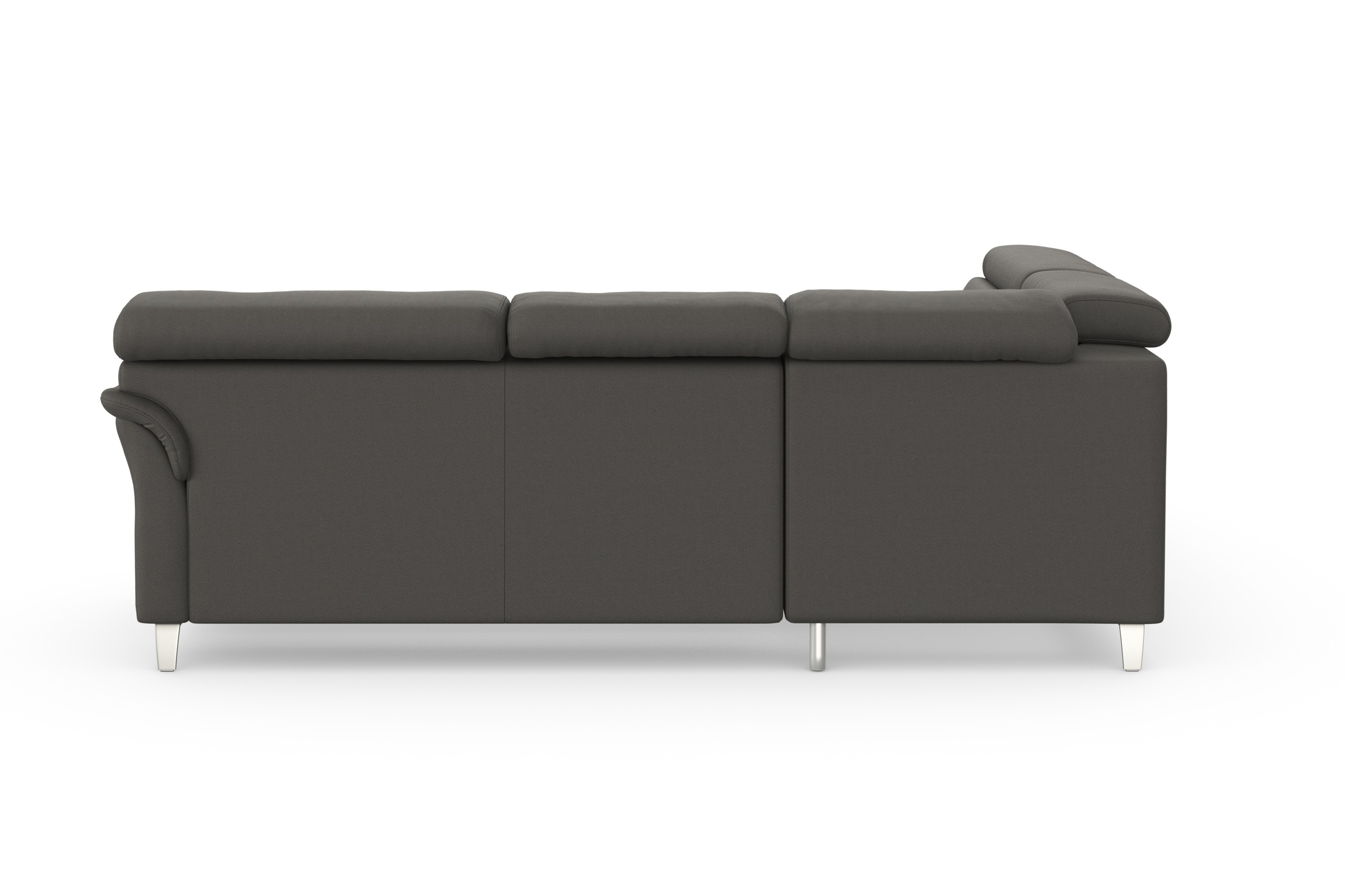 sit&more Ecksofa »Marano L-Form«, inklusive Kopfteilverstellung, wahlweise mit Bettfunktion, Bettkasten