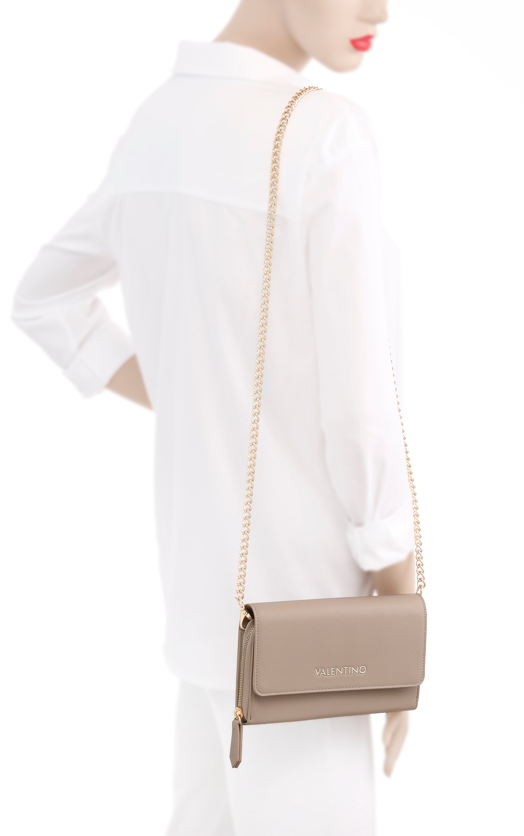 VALENTINO BAGS Geldbörse »ZERO RE« Handtasche Damen Tasche Damen Schultertasche Kettentasche