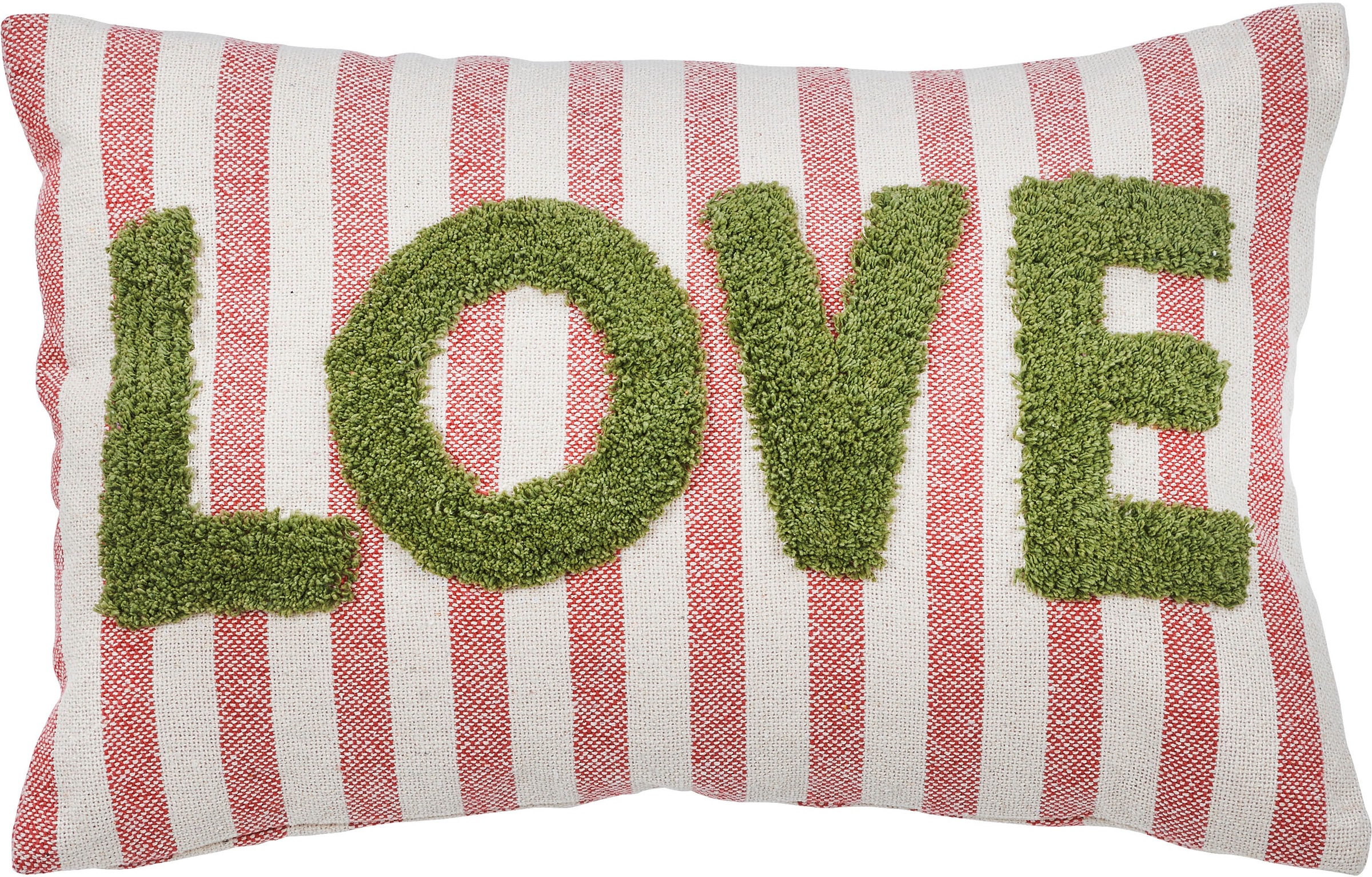 Image of done. Dekokissen "CUSHION HAPPY STRIPE LOVE"