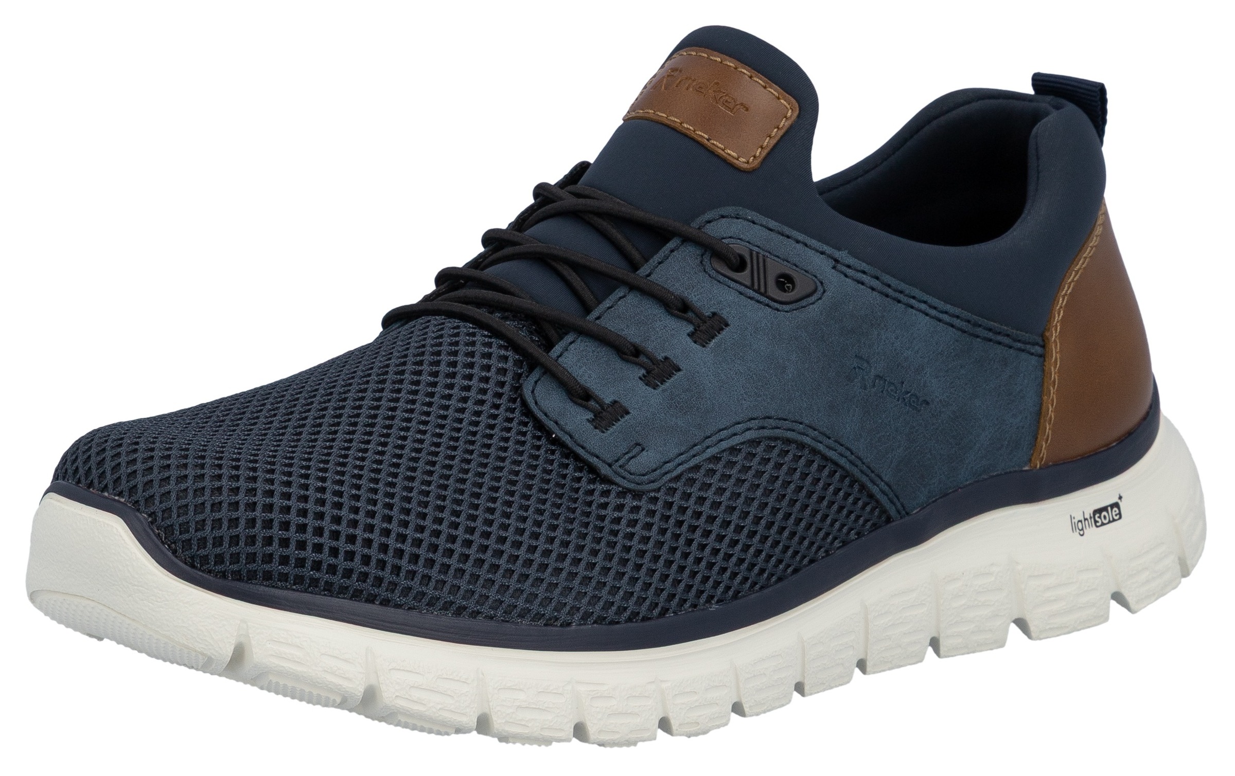 Image of Rieker Slip-On Sneaker Schlupfschuh, Halbschuh, Freizeitsneaker mit Gummizug