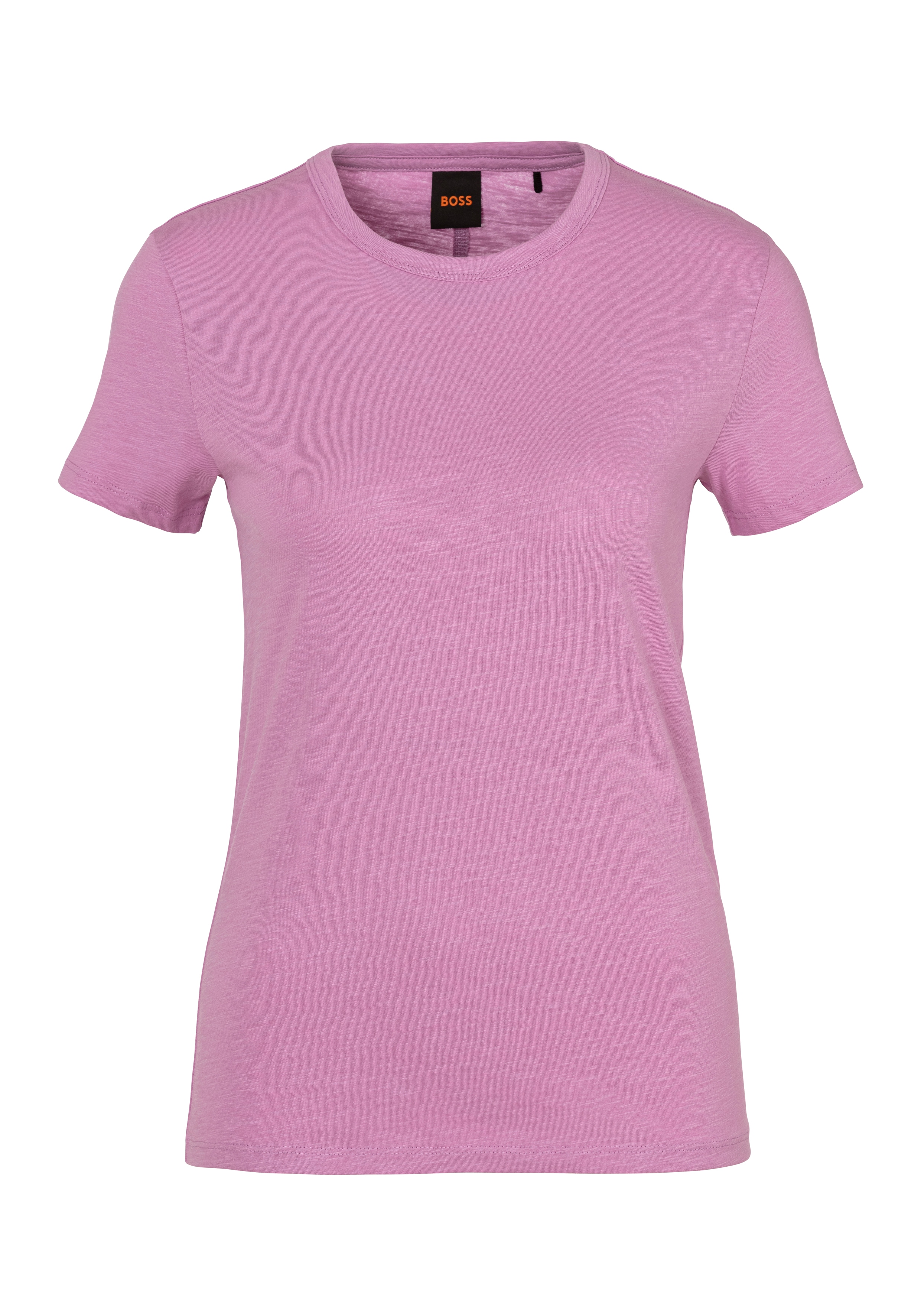 BOSS ORANGE T-Shirt »C_Esla Premium Damenmode«, mit Rundhalsausschnitt-BOSS ORANGE 1