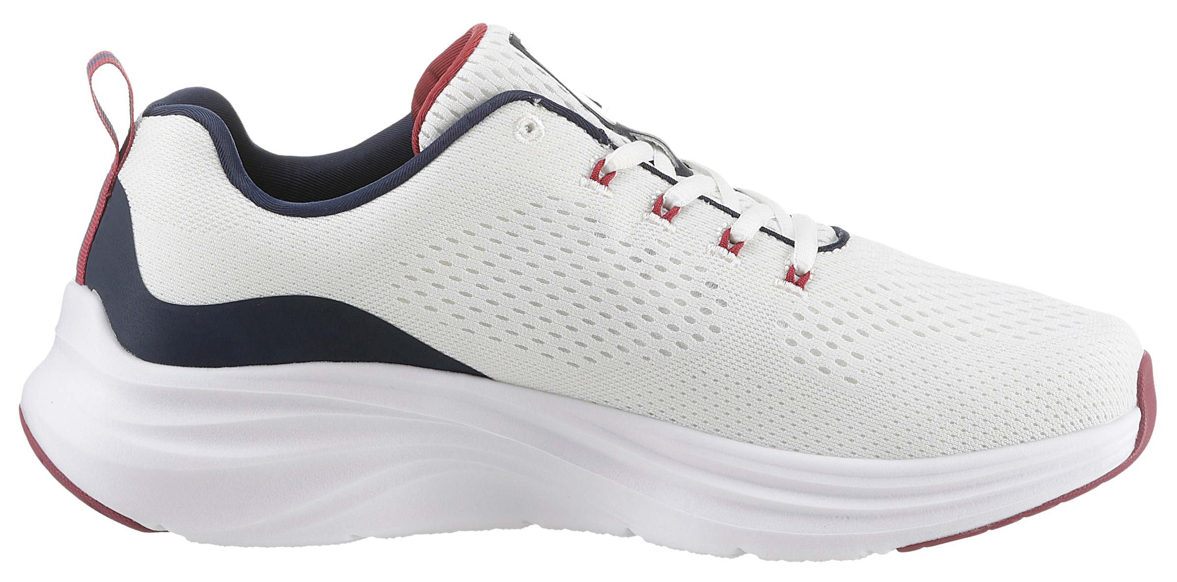 Skechers Sneaker »VAPOR FOAM«, im Kontrastlook, Freizeitschuh, Halbschuh, Schnürschuh