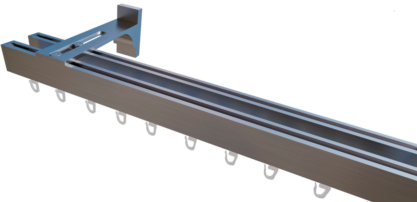 Image of indeko Gardinenstange »Bern«, 2 läufig-läufig, Wunschmasslänge bei Ackermann Versand Schweiz