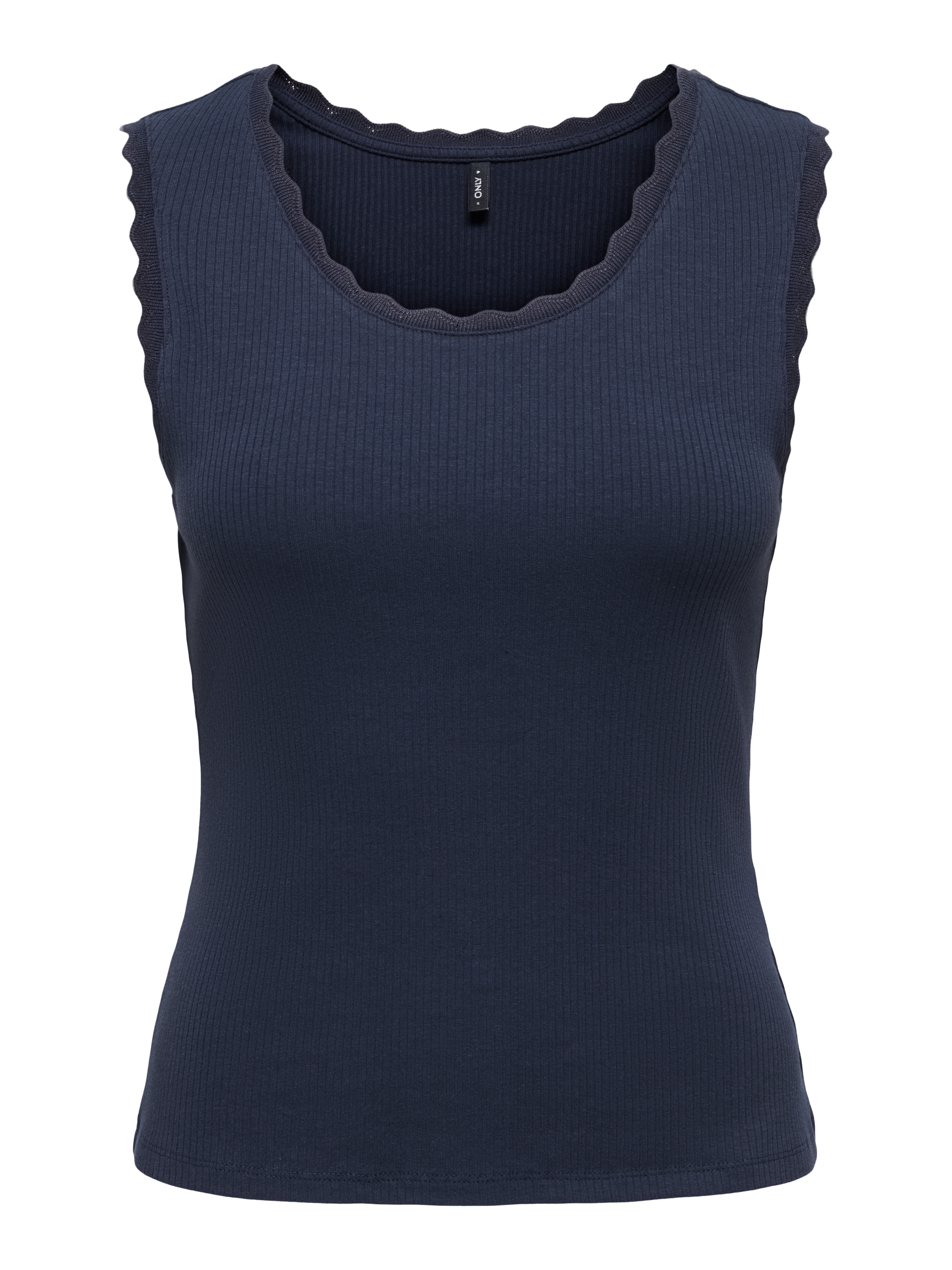 Image of ONLY Tanktop "ONLLUNI S/L TANK TOP CS JRS" Baumwollmischung, regular fit, Rundhals