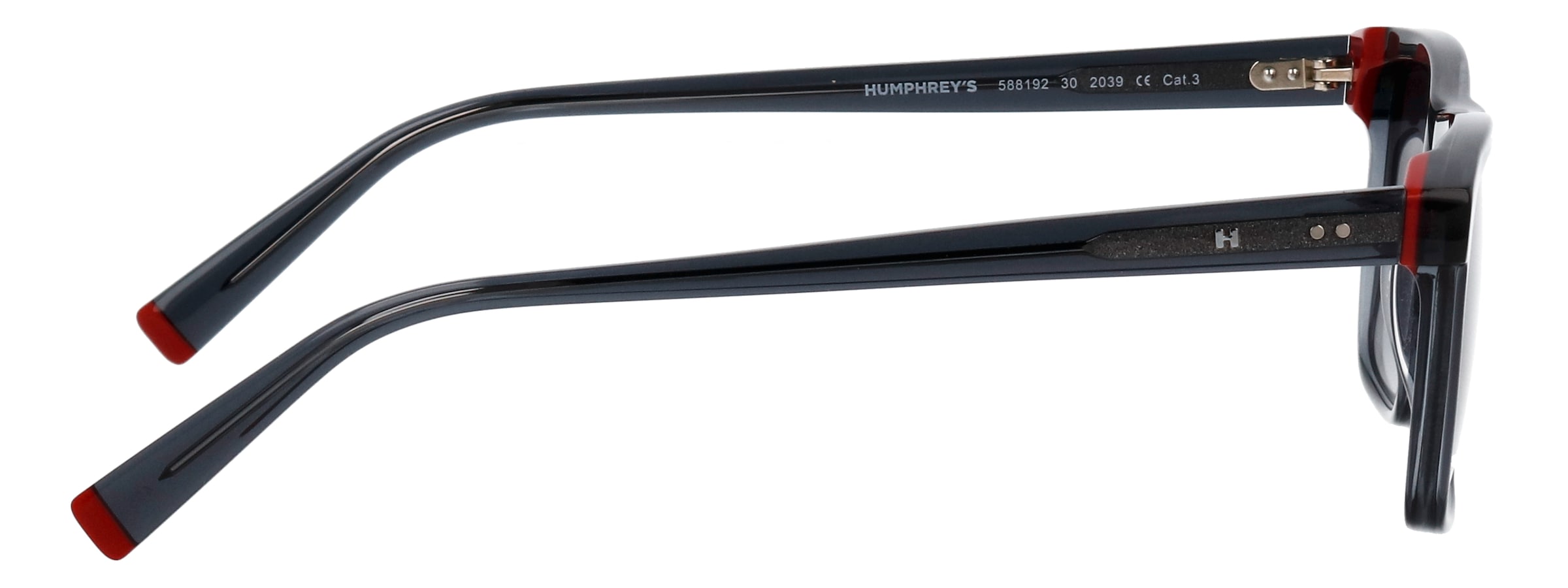 HUMPHREY´S eyewear Lunettes de soleil »Modell 588192« Form Panto, Logoschriftzug auf Bügel, Kunststofffassung
